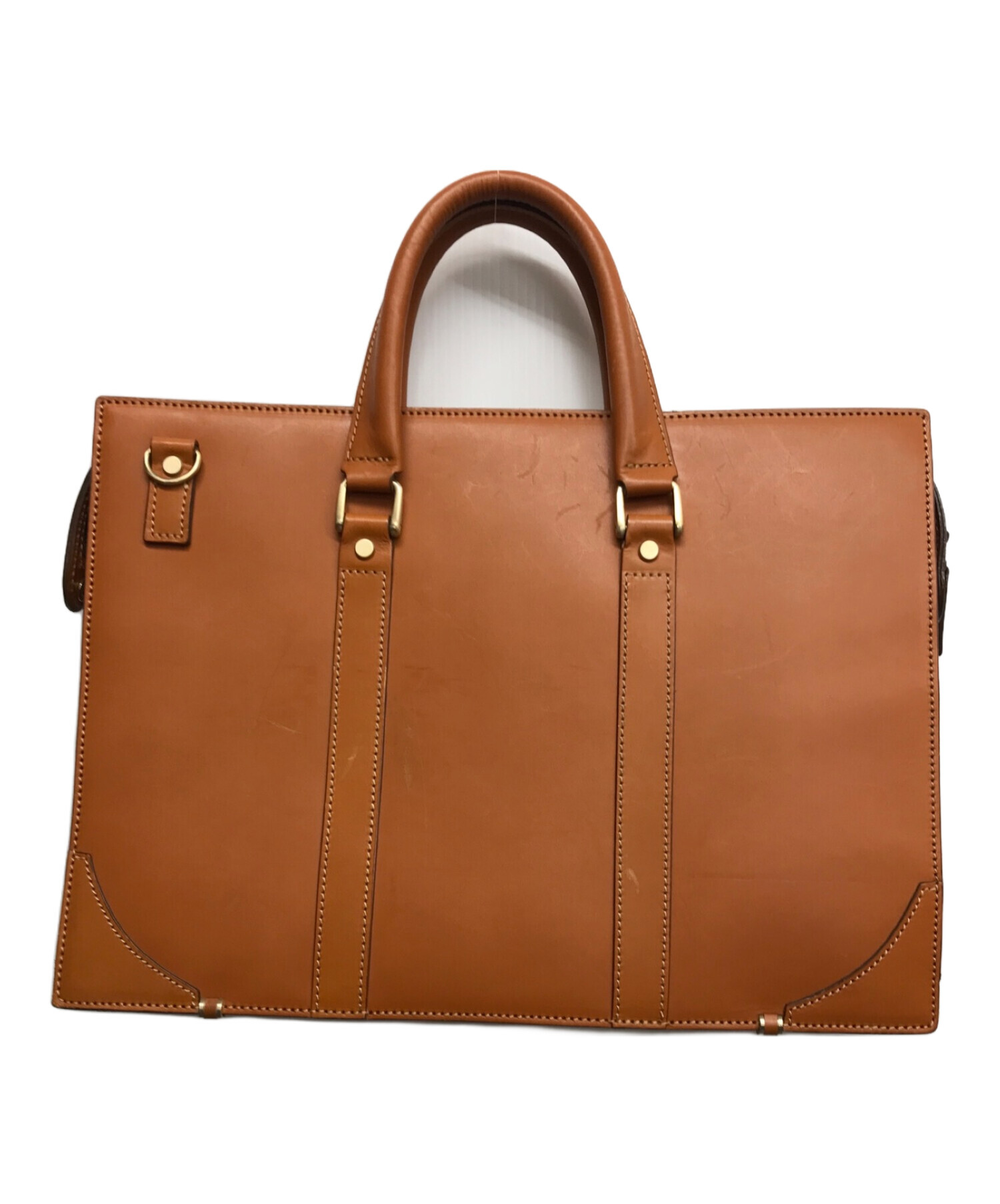 中古・古着通販】土屋鞄 (ツチヤカバン) ブリーフケース ブラウン