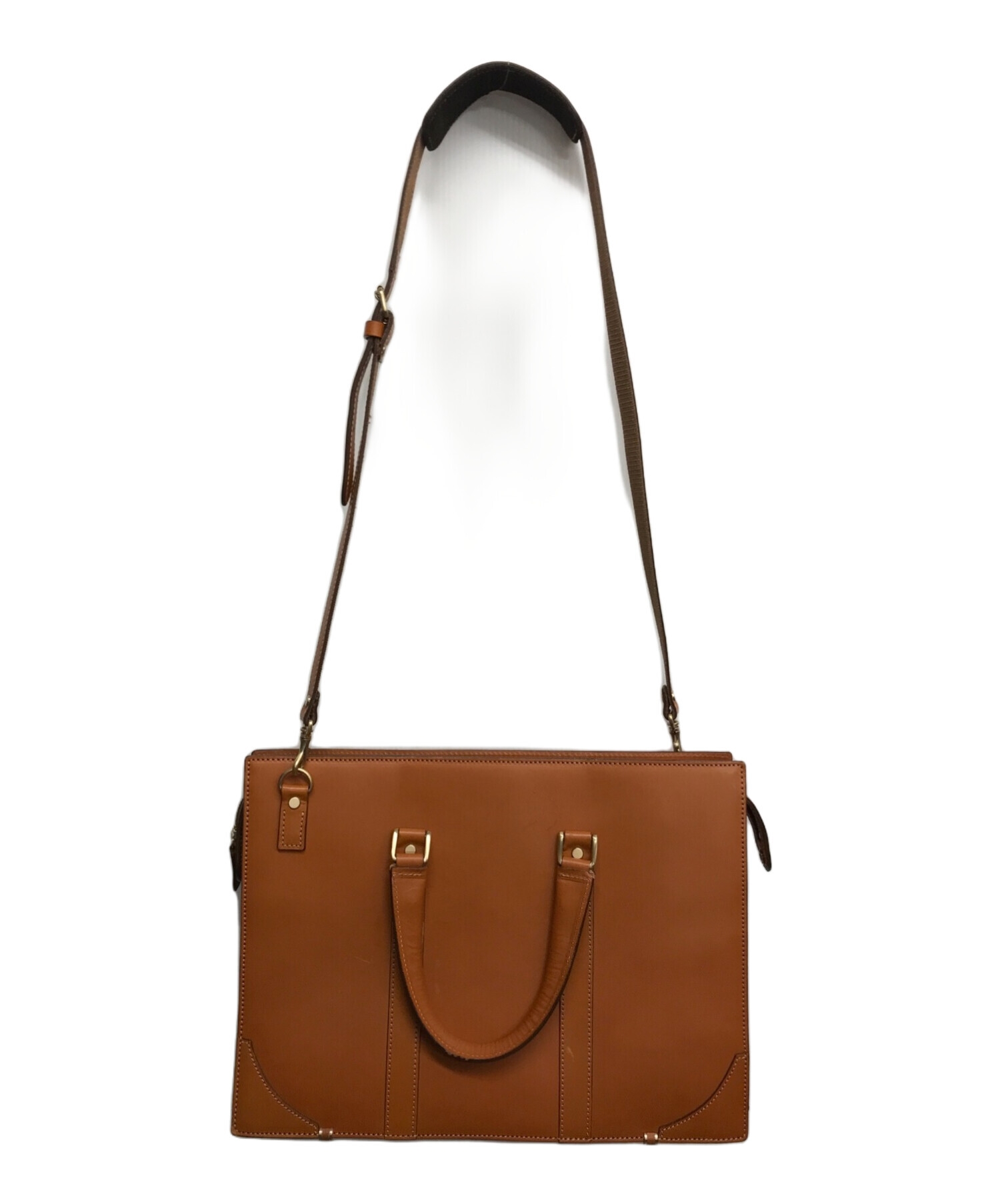 中古・古着通販】土屋鞄 (ツチヤカバン) ブリーフケース ブラウン