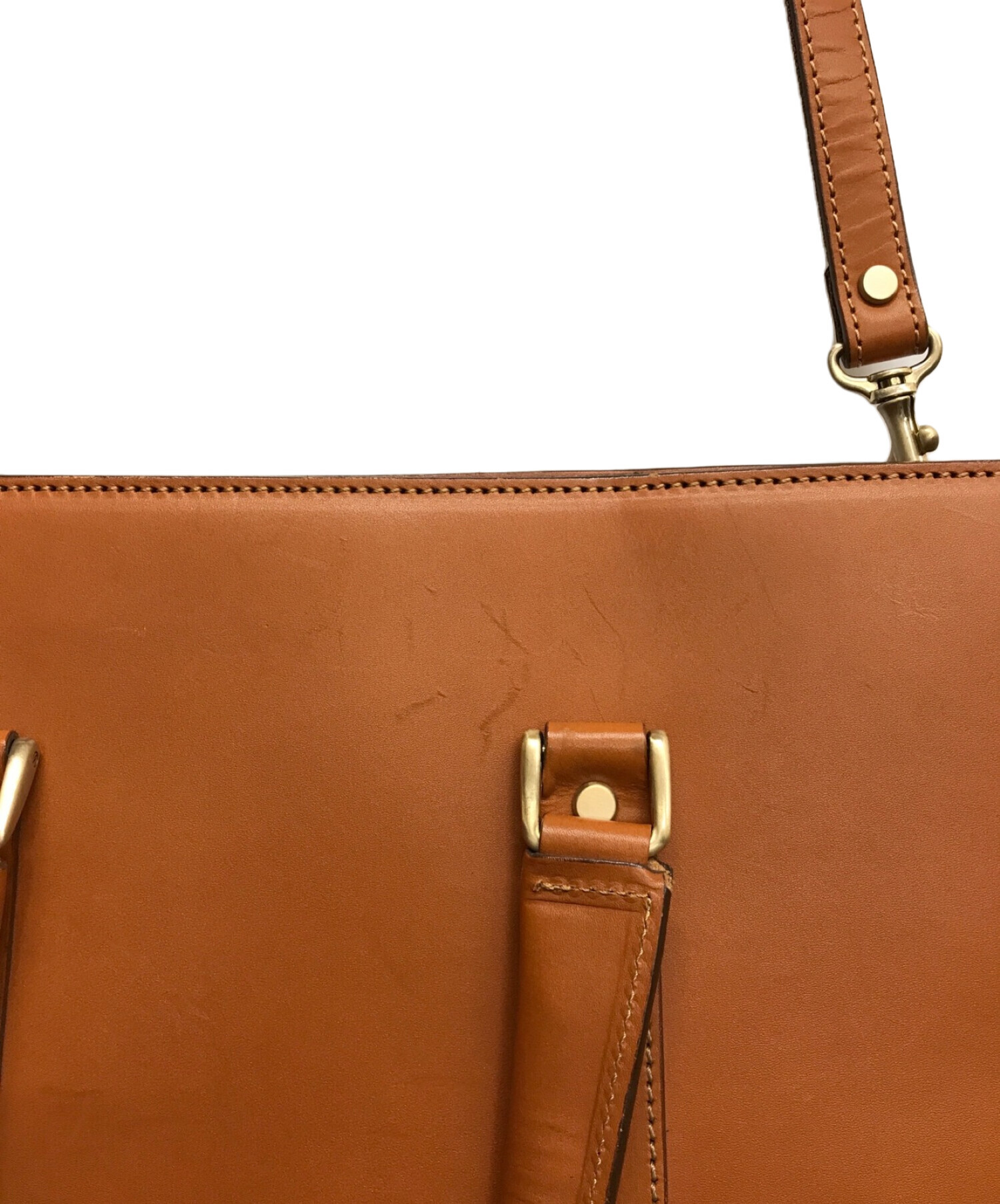 中古・古着通販】土屋鞄 (ツチヤカバン) ブリーフケース ブラウン