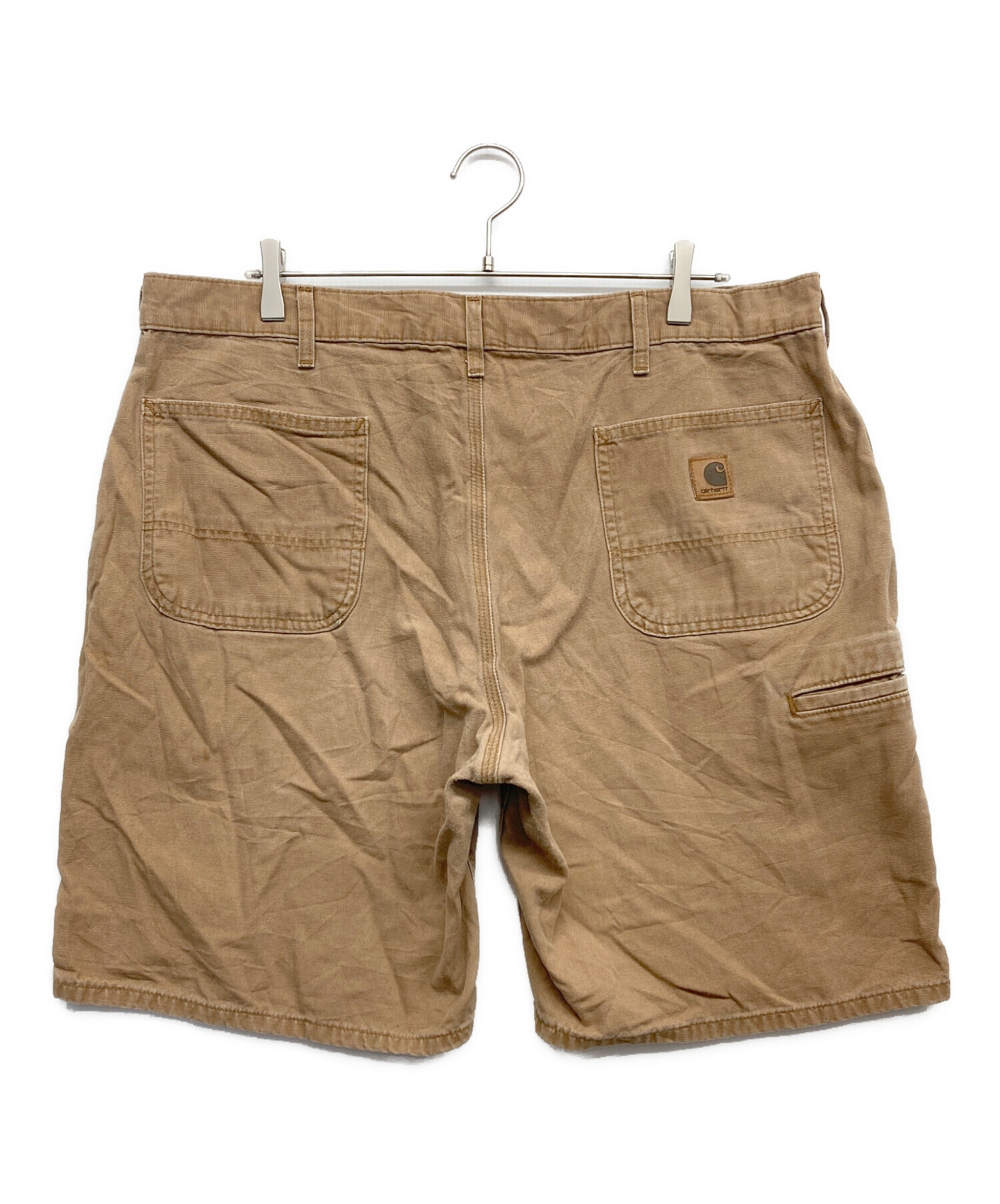 中古・古着通販】CarHartt (カーハート) ハーフパンツ ベージュ サイズ 