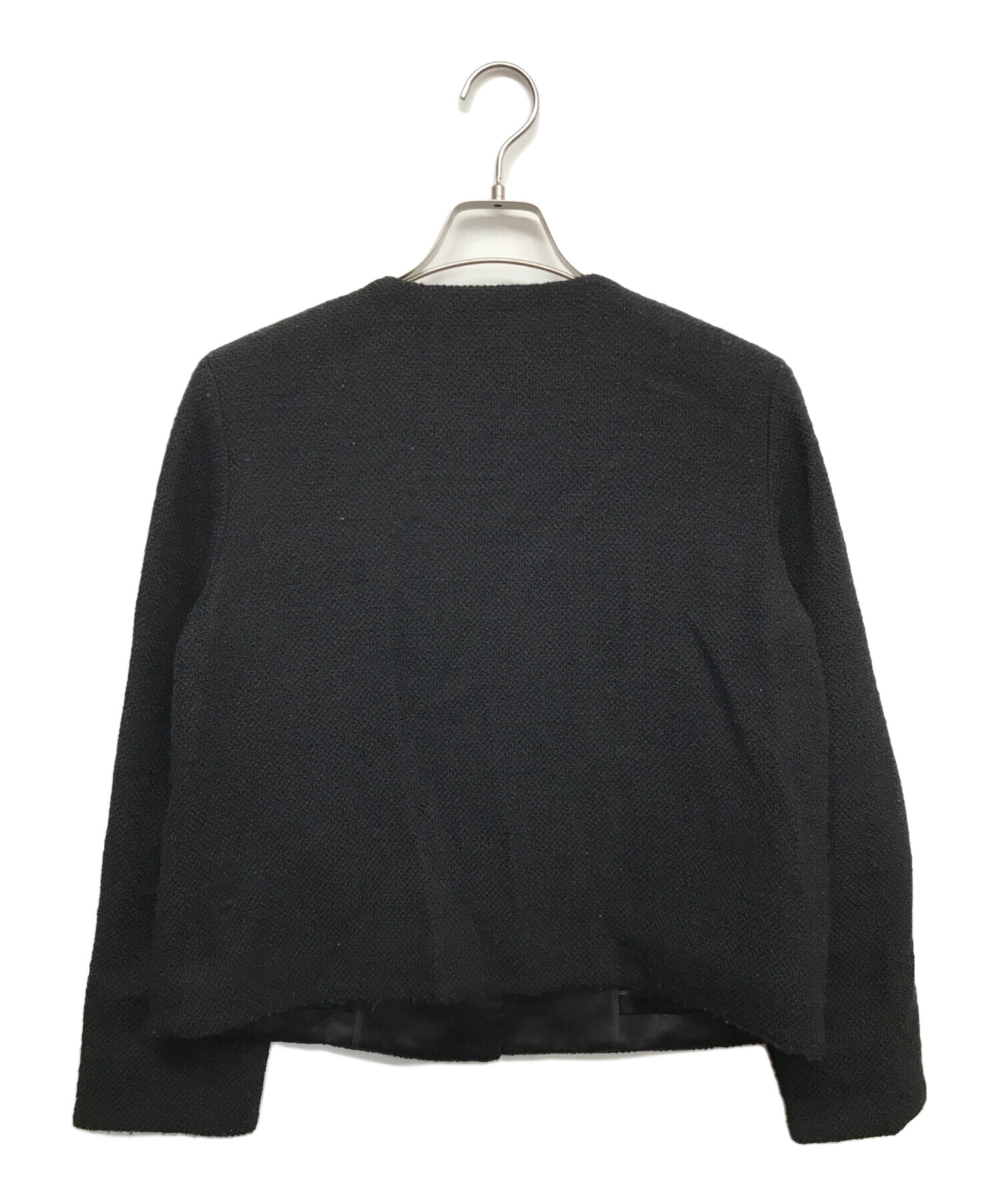 中古・古着通販】ADORE (アドーア) ドライツイードジャケット ブラック