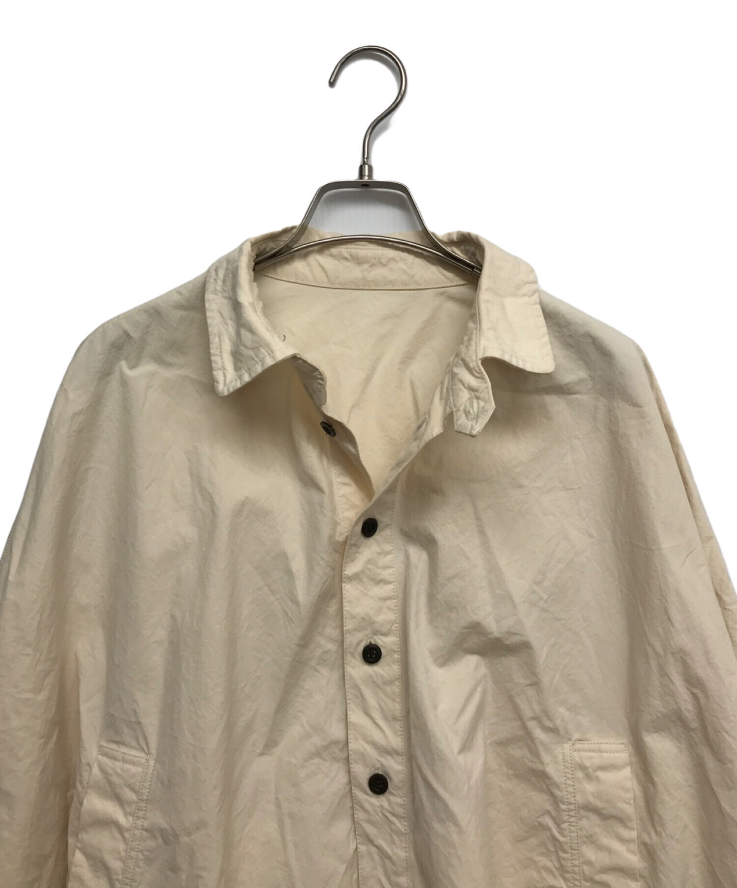 ネストローブIt'sME。スーピマコットンシャツジャケット