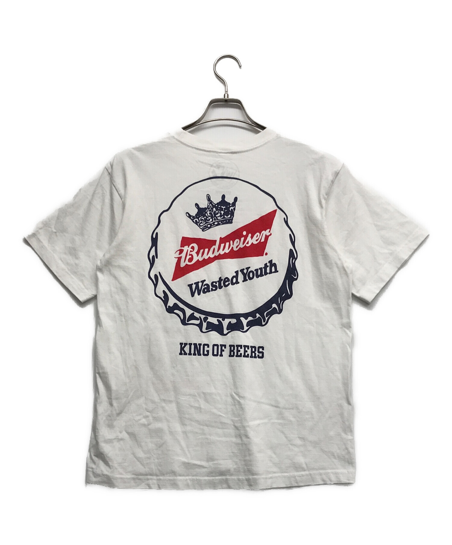 Wasted Youth BUDWEISER T-SHIRT 2XL Wasted Youth x Budweiser 