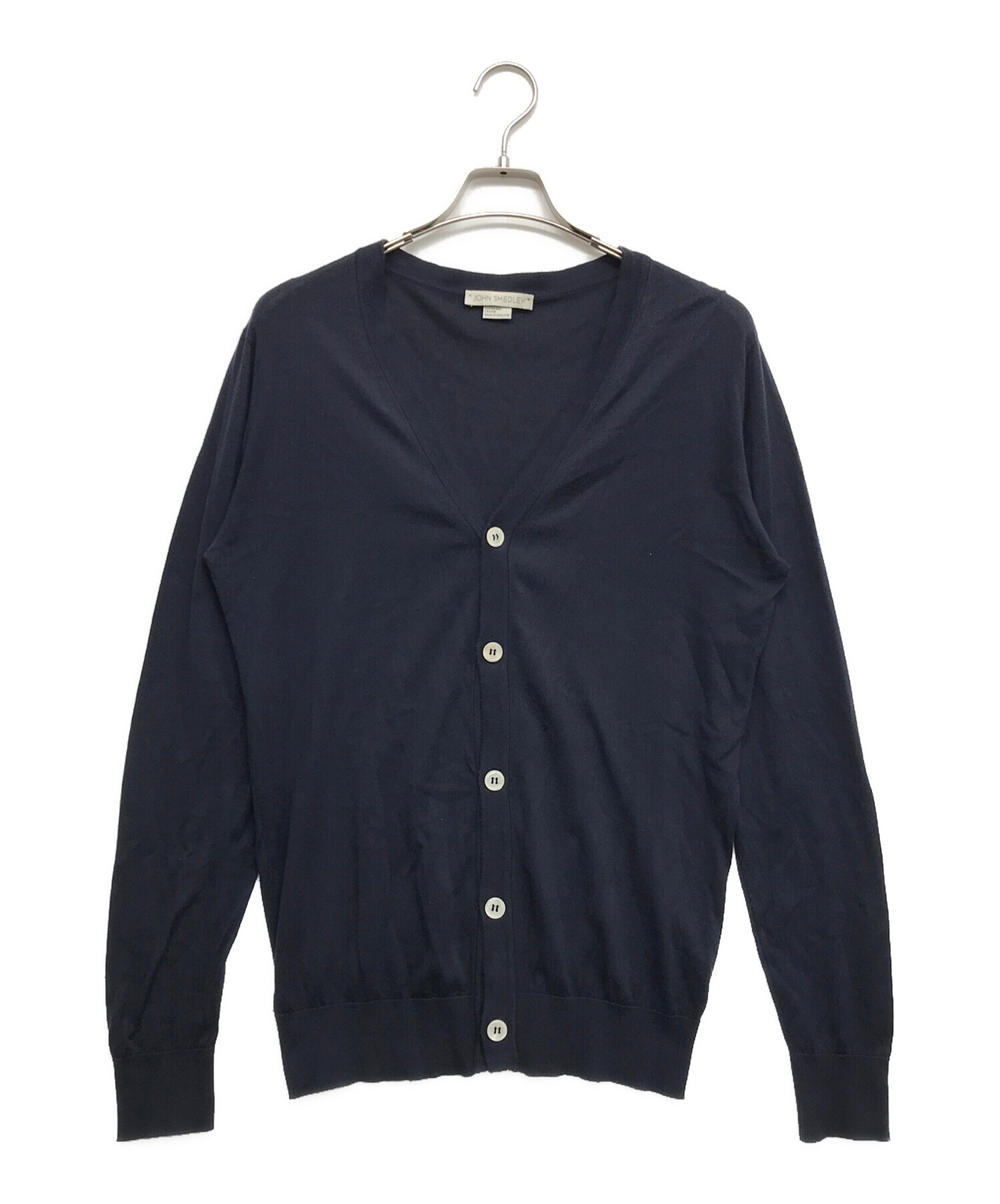 JOHNSMEDLEY ジョンスメドレー ネイビーカーディガン サイズS JOHNSMEDLEY ジョンスメドレー ネイビーカーディガン サイズS