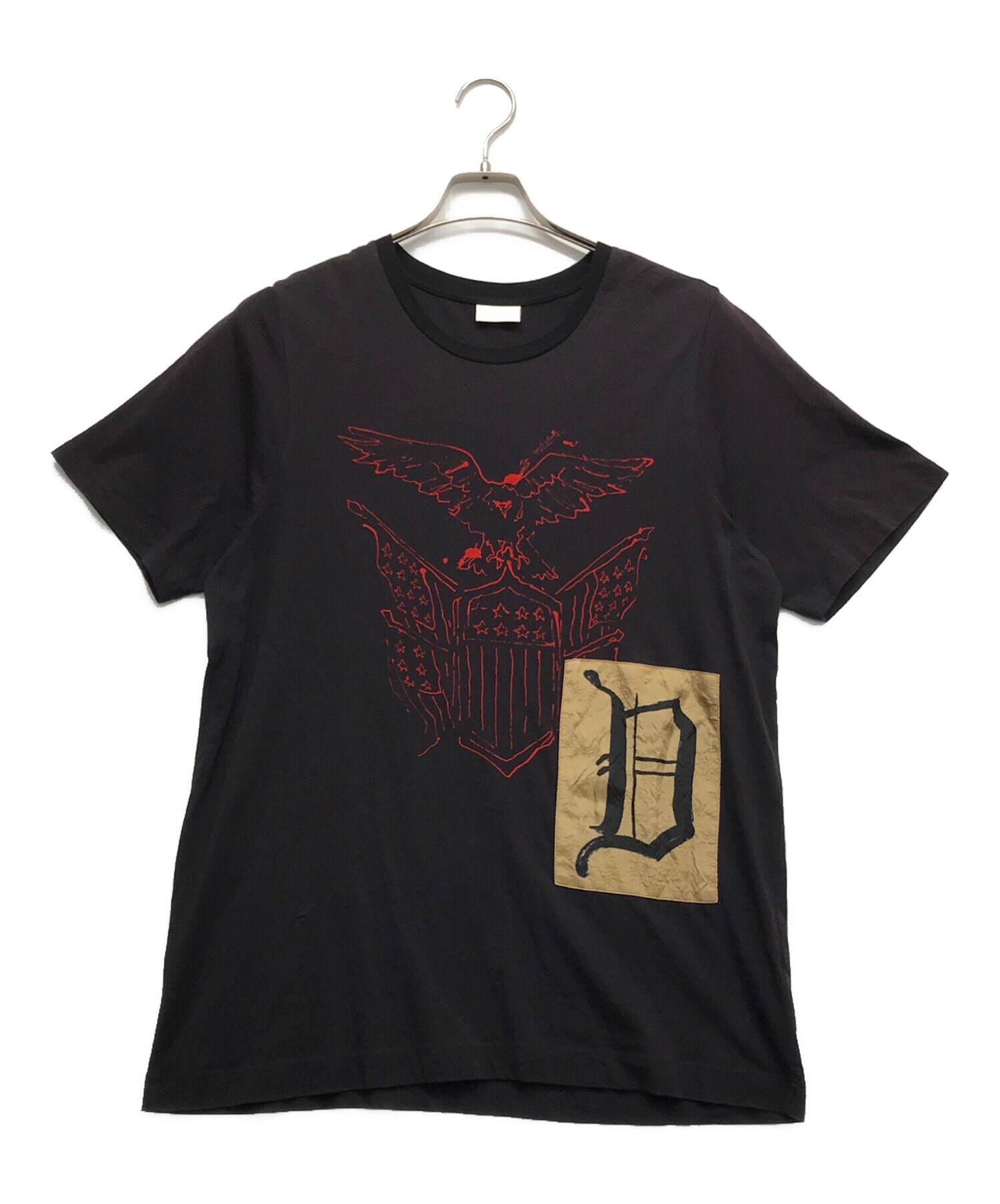 DRIES VAN NOTEN Tシャツ・カットソー S 黒 【古着】【中古】【送料無料】 DRIES VAN NOTEN - DRIES VAN NOTEN Tシャツ・カットソー S 黒 【古着