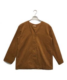 中古・古着通販】NOWOS (ノーウォス) コーデュロイジャケット ブラウン  