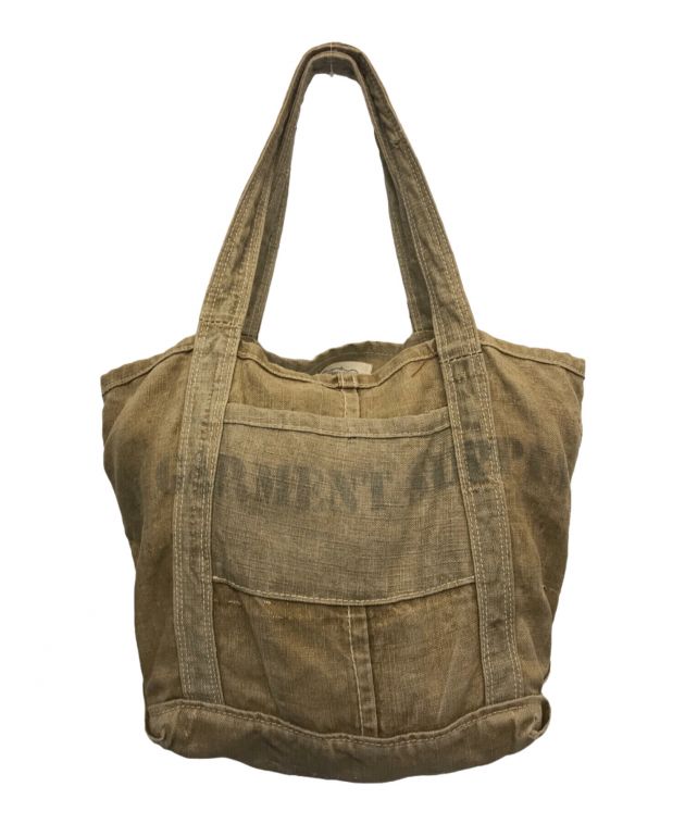 T.K GARMENT SUPPLYトートバッグ カーキ系 大容量 T.K GARMENT SUPPLY GARMENT T.K – トートバッグ 大容量 カーキ系
