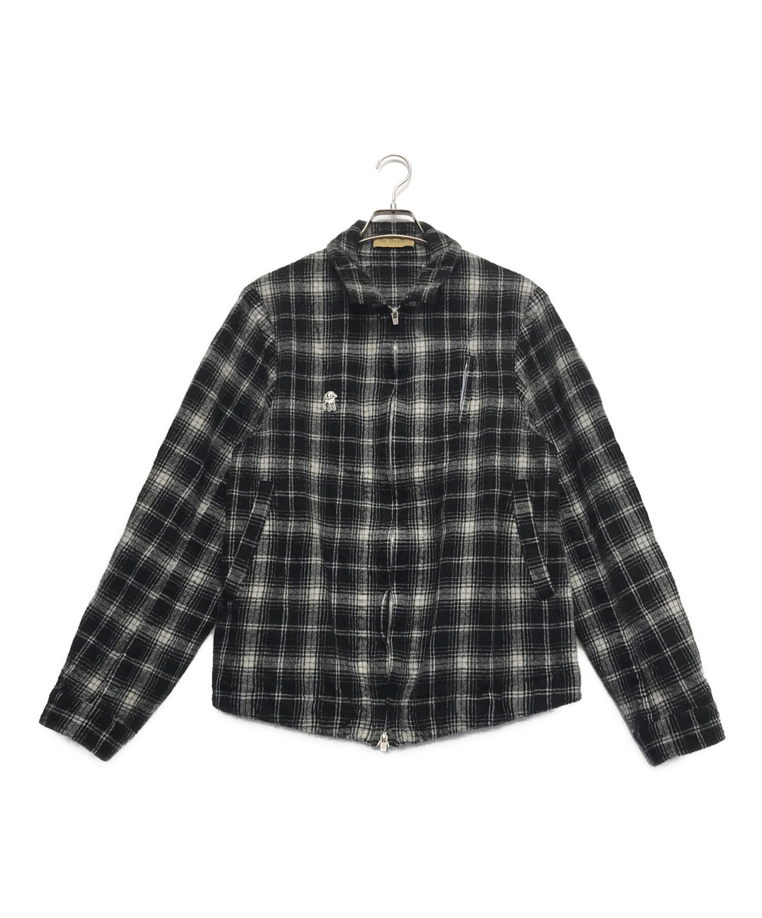 the Shepherd UNDERCOVER 縮絨チェックブルゾン