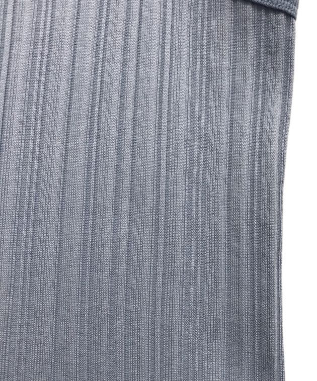 中古・古着通販】JOIEVE (ジョエブ) Rib creamy onepiece ブルー