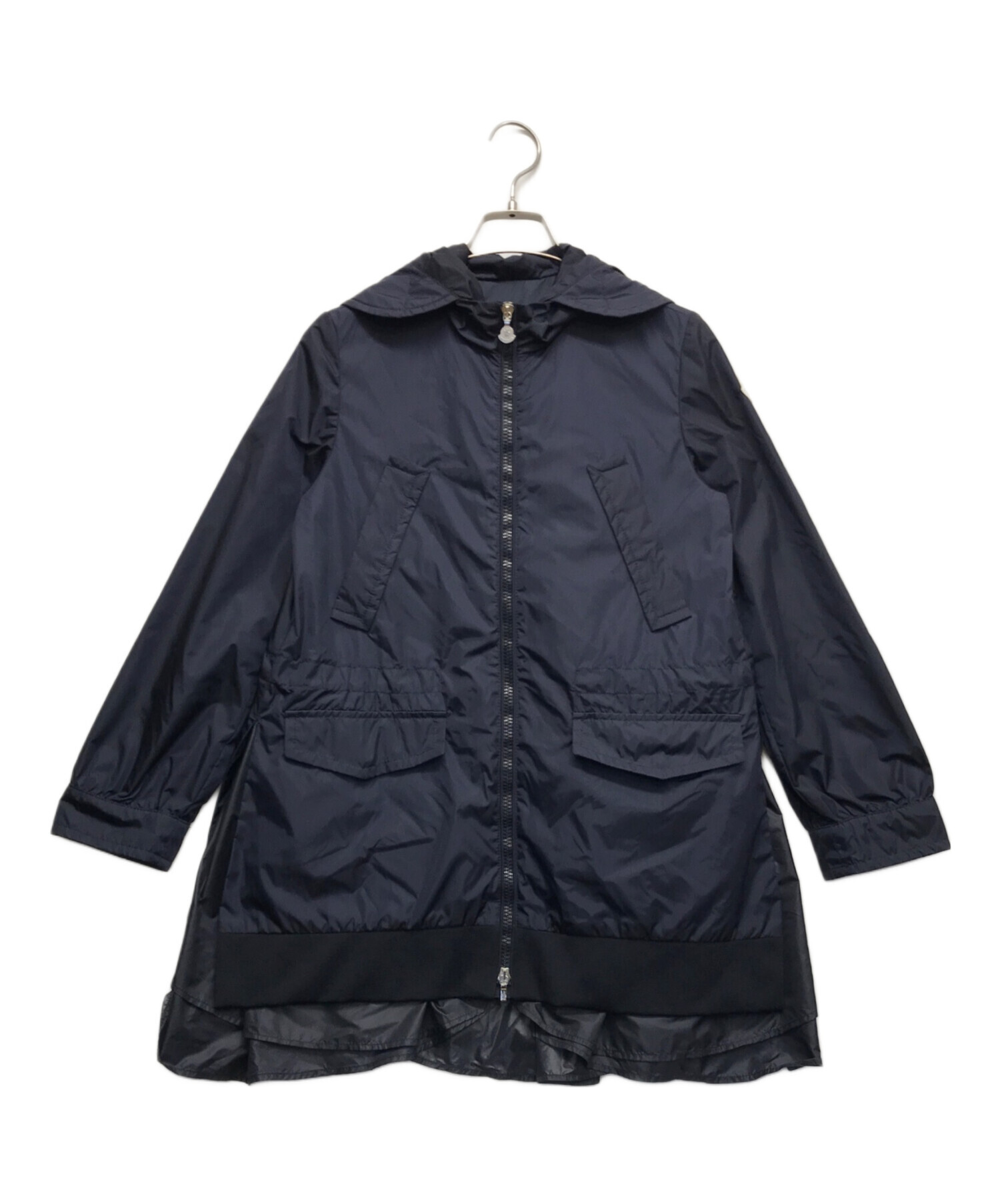 モンクレール MONCLER ネイビー ウィンドブレーカー 12a キッズ