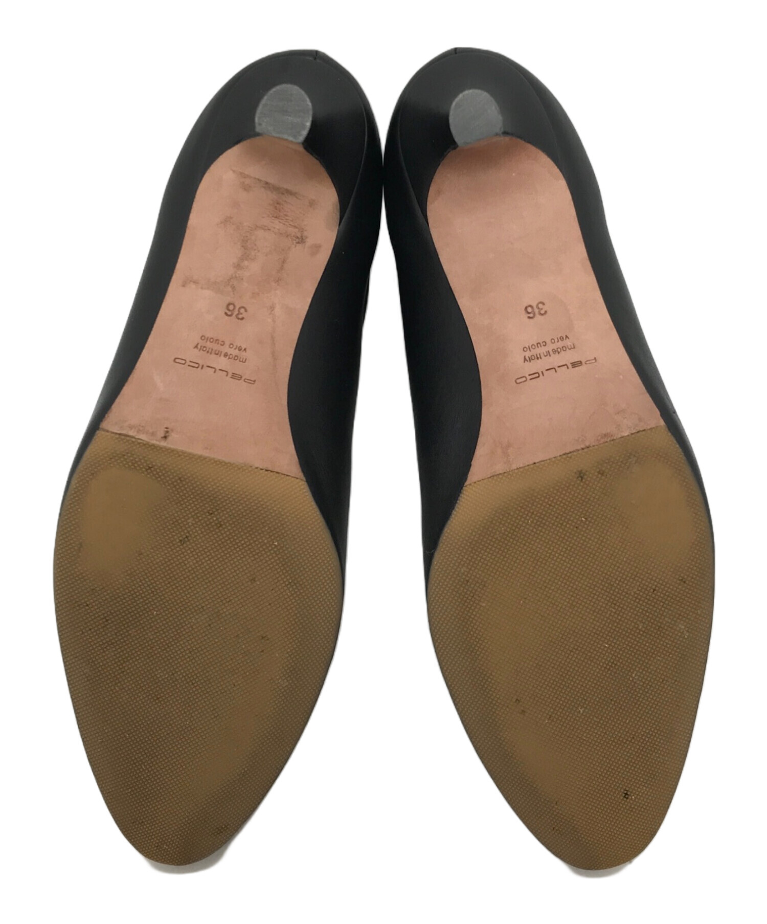 中古・古着通販】PELLICO (ペリーコ) バックジップショートブーツ