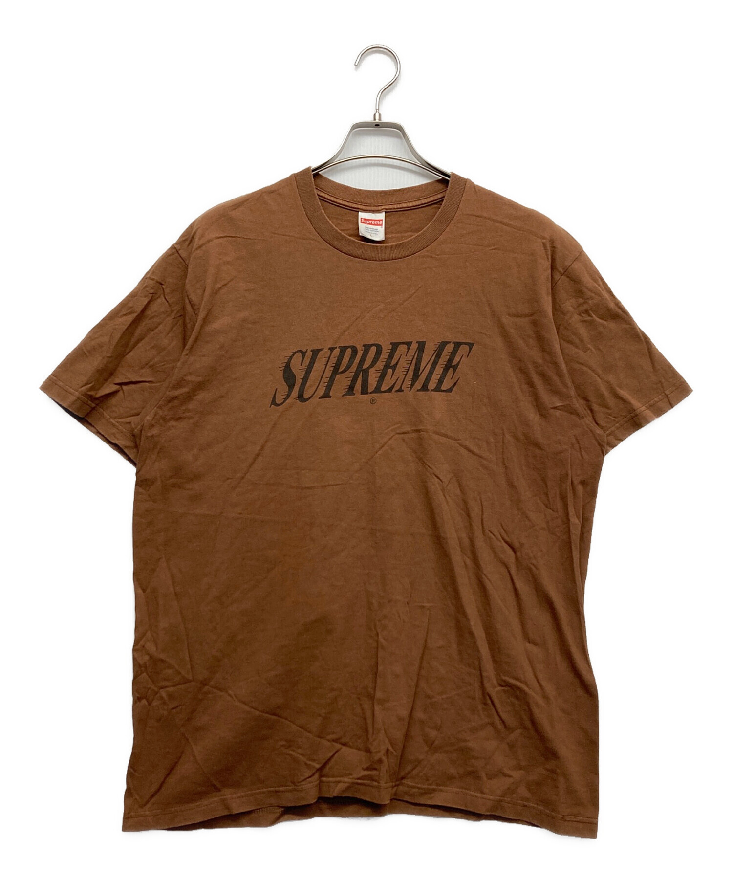 Supreme ブラウン Tシャツ Lサイズ