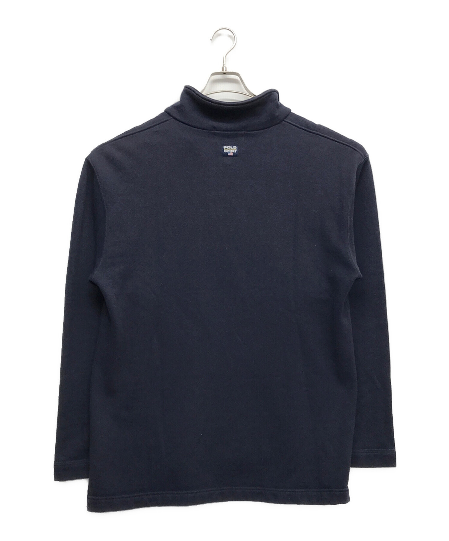 90s POLO SPORT 無地スウェット ハーフジップ 紺 XL A427 中古・古着通販】POLO SPORT (ポロスポーツ) ハーフジップスウェット