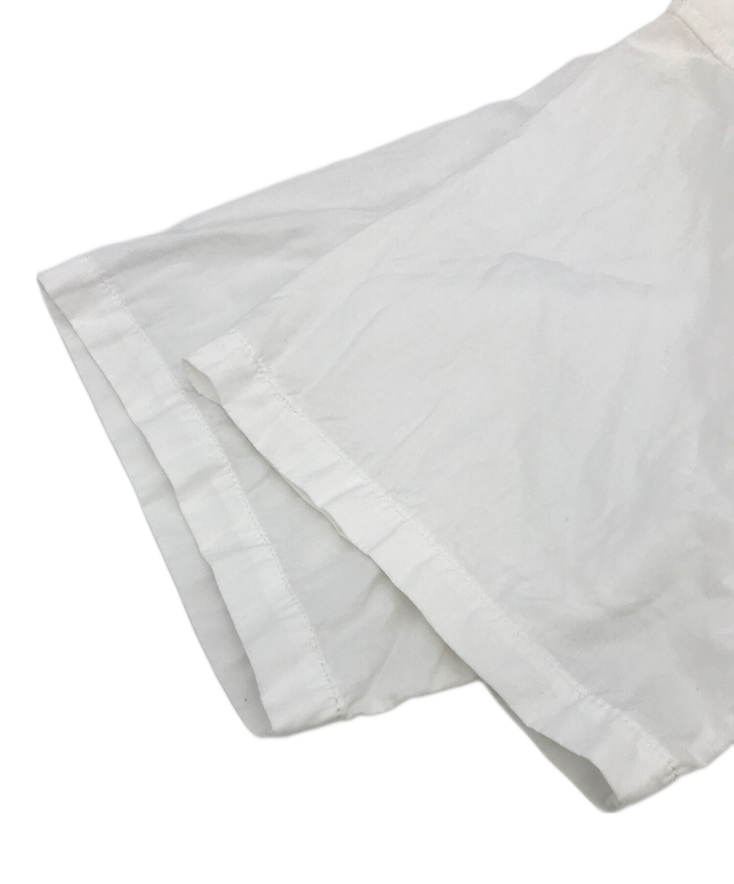 ヨウジヤマモトプールオム 環縫いブロードパッチワーク半袖シャツ 中古・古着通販】Yohji Yamamoto pour homme (ヨウジヤマモト