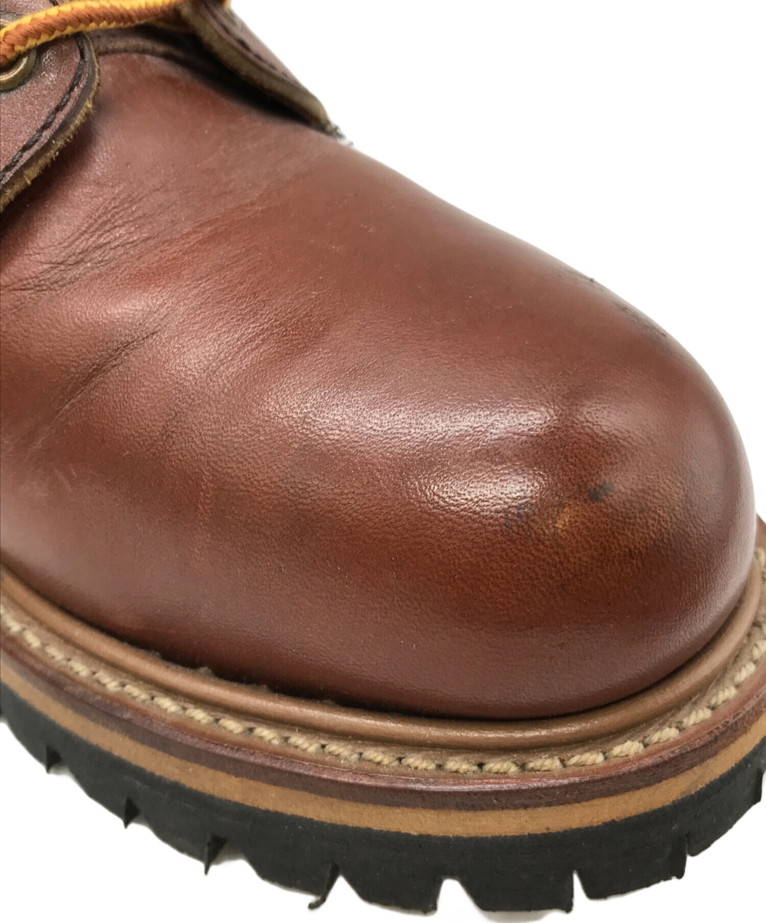 中古・古着通販】RED WING (レッドウィング) ロガーブーツ ブラウン