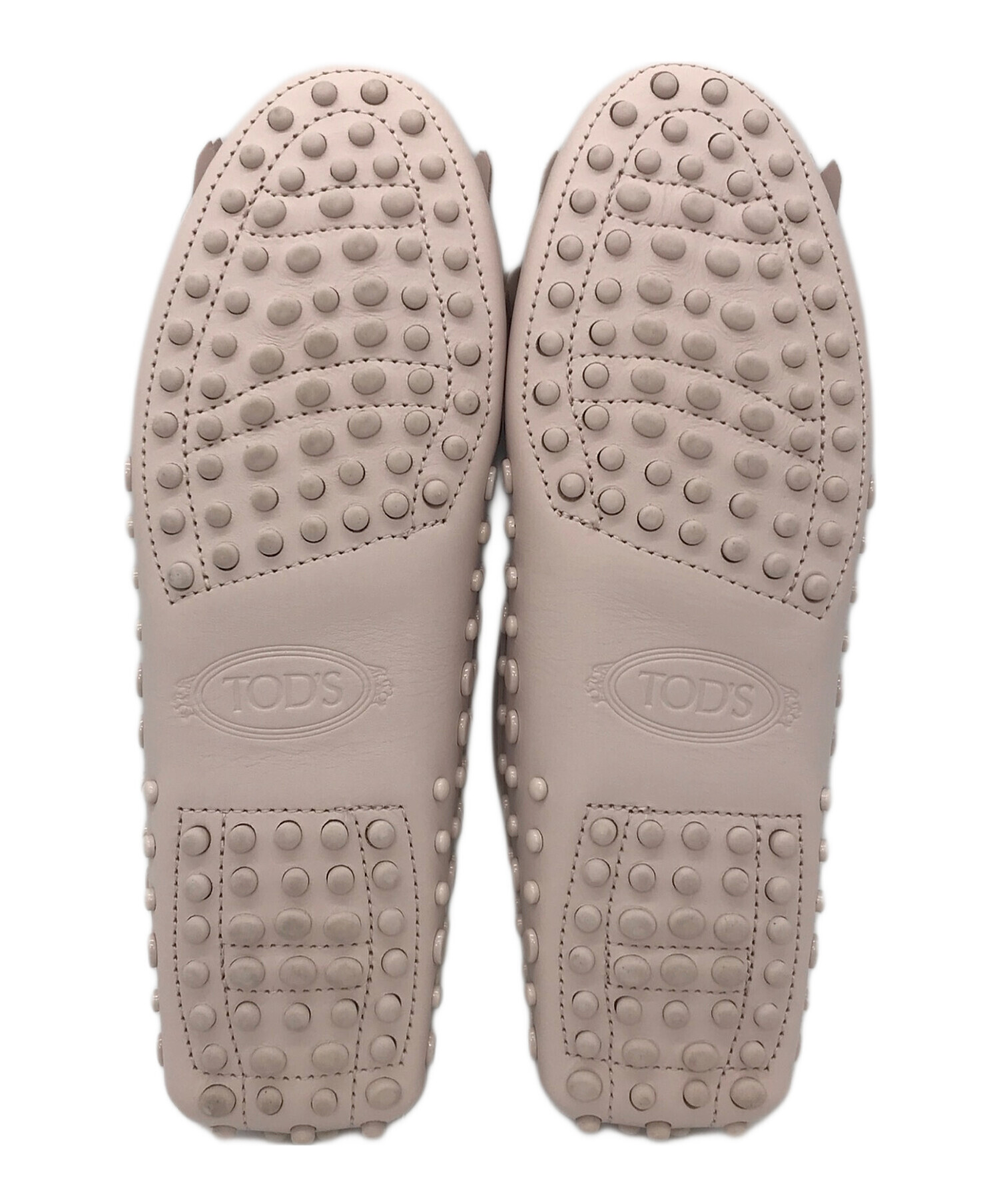 中古・古着通販】TOD'S (トッズ) ドライビングモカシンシューズ ピンク