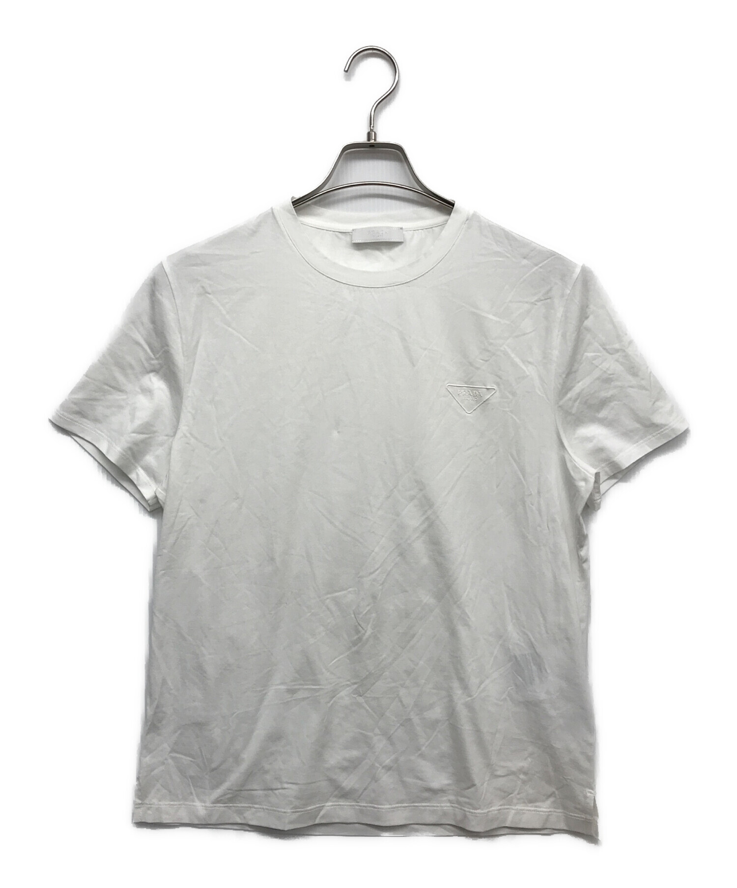 中古・古着通販】PRADA (プラダ) 三角ロゴストレッチコットンT