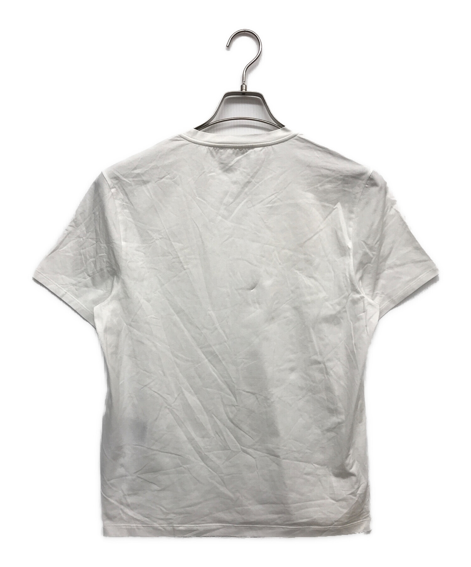 中古・古着通販】PRADA (プラダ) 三角ロゴストレッチコットンTシャツ 