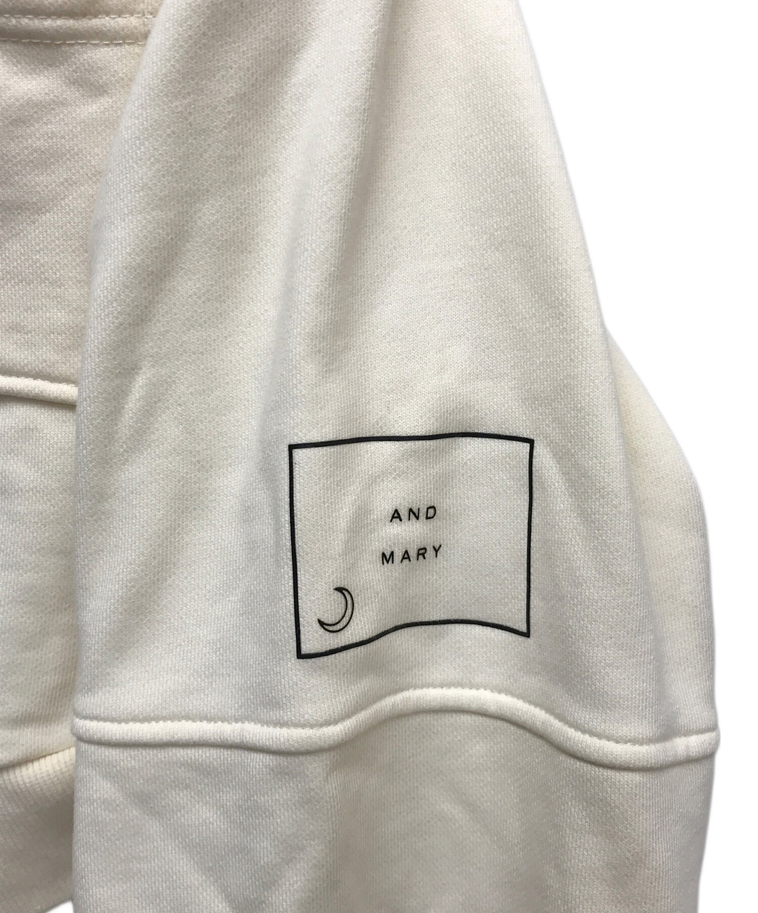 3点セット(即発送可能商品)andmary ニコラフーディートップス ブラック