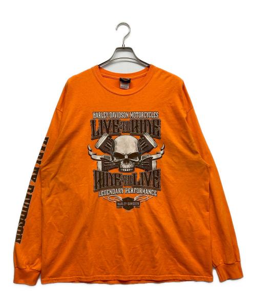 中古・古着通販】HARLEY-DAVIDSON (ハーレーダビッドソン) 袖プリント