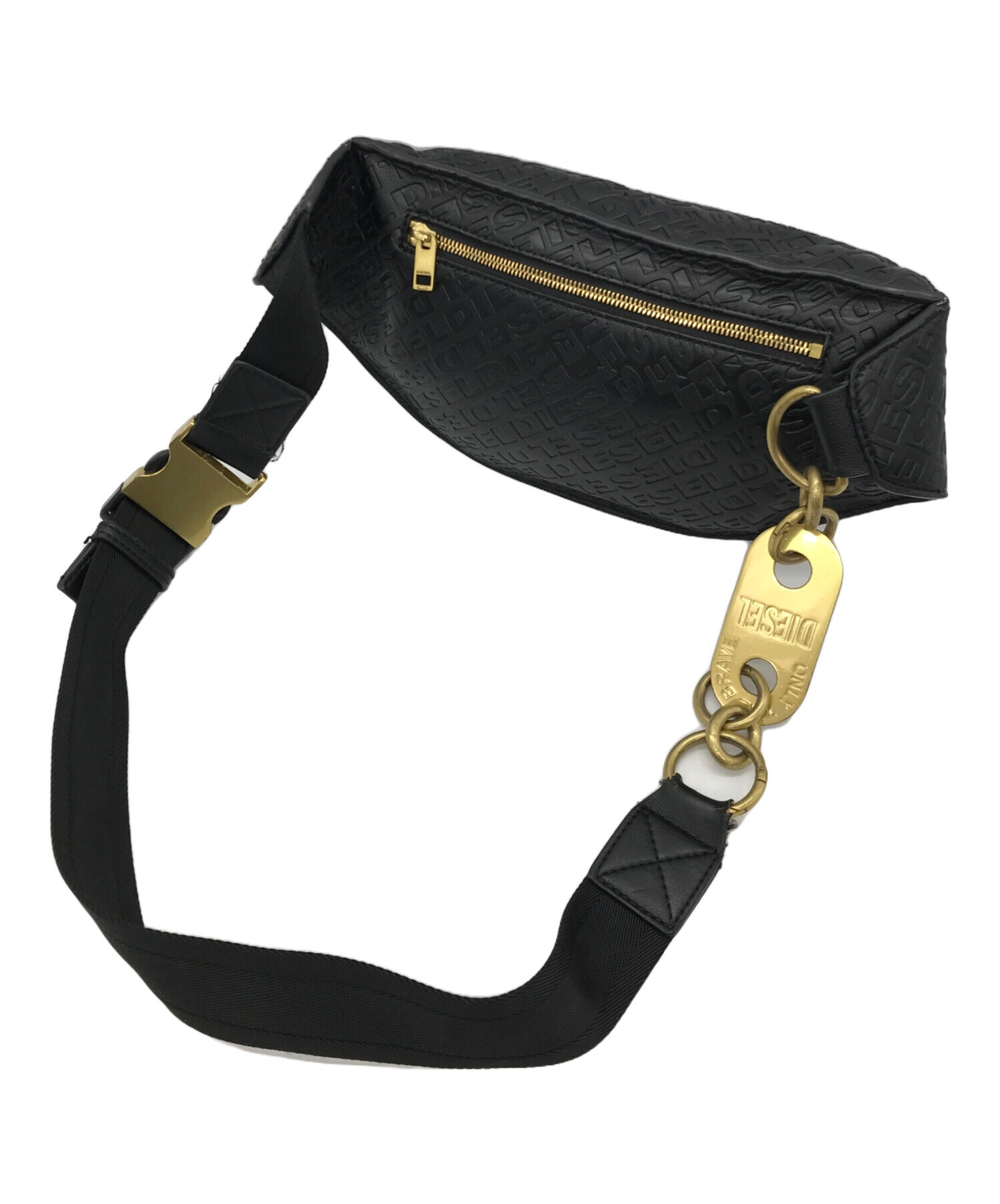 中古・古着通販】DIESEL (ディーゼル) クロスボディバッグ ブラック 