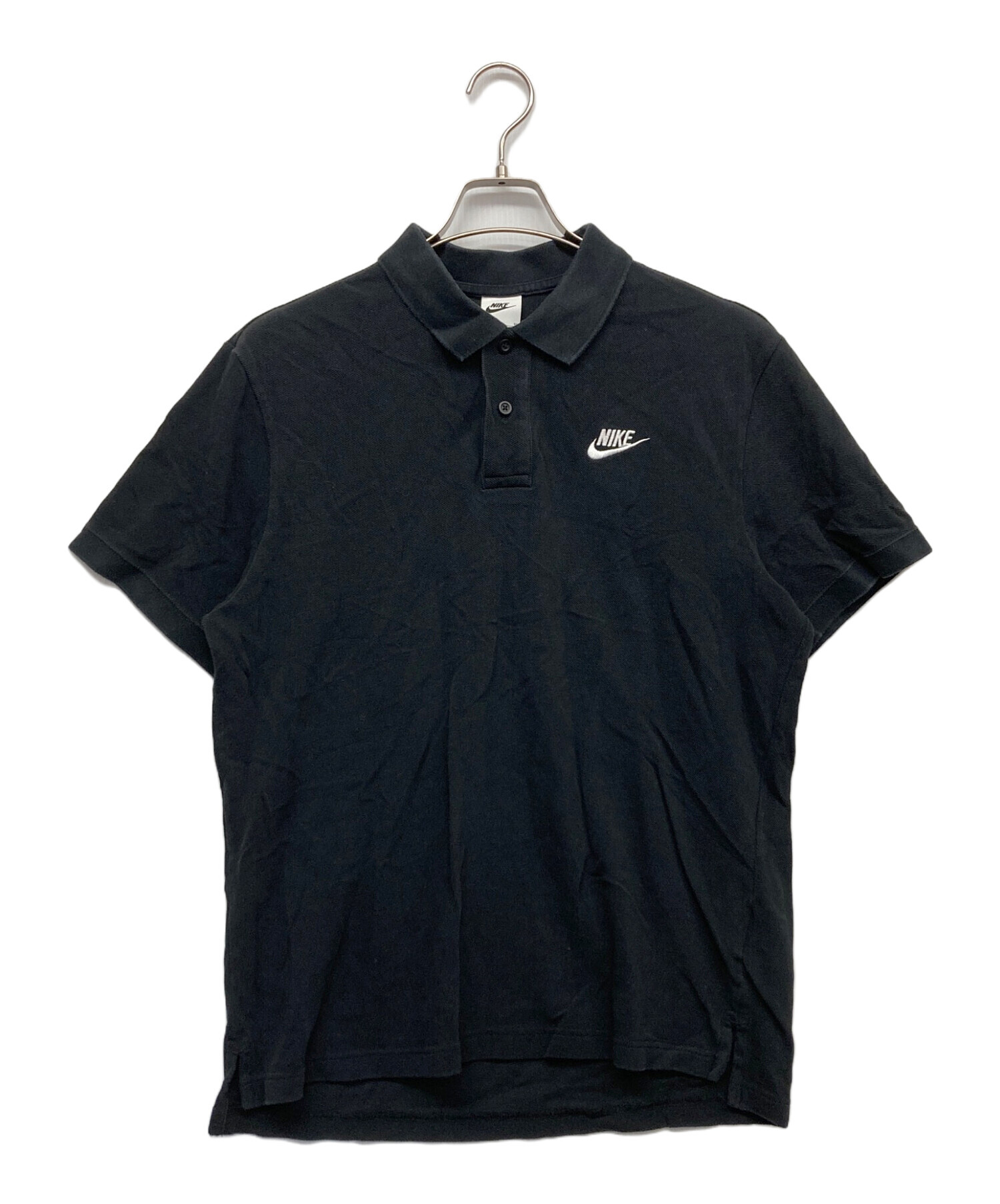 中古・古着通販】NIKE (ナイキ) ポロシャツ ブラック サイズ:XL 