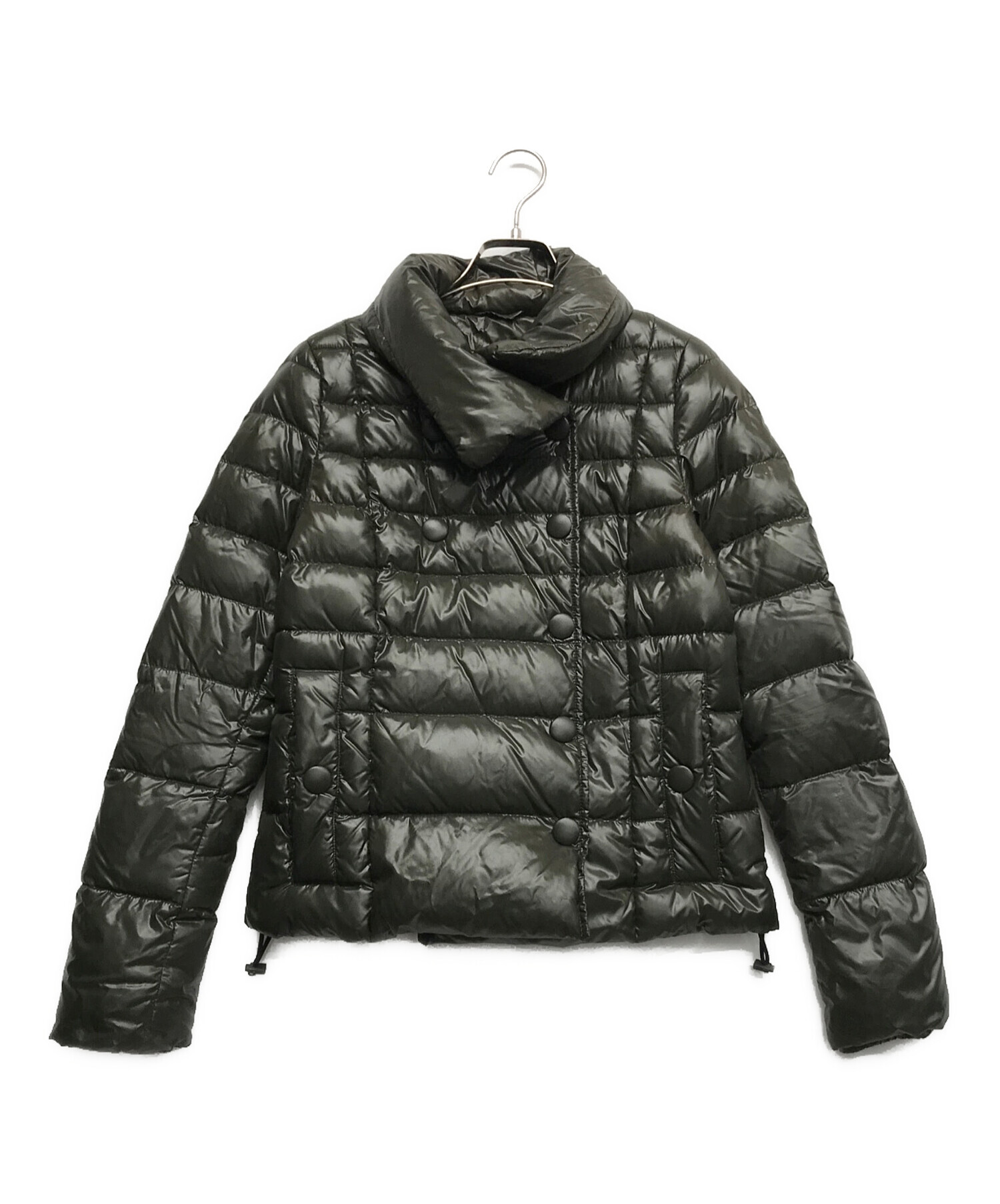 DUVETICA ダウンジャケット　40サイズ 中古・古着通販】DUVETICA (デュベティカ) ダウンジャケット カーキ