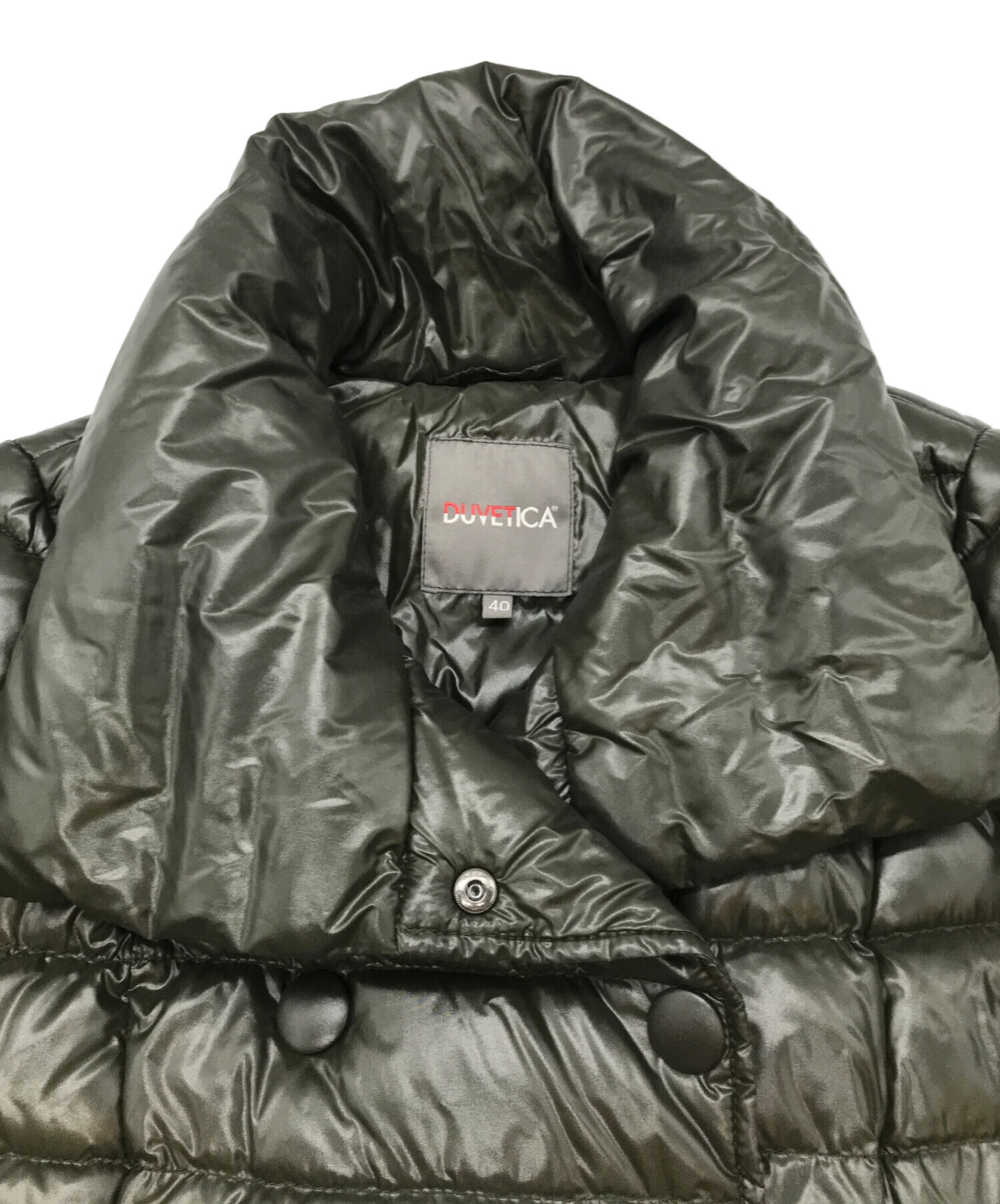 中古・古着通販】DUVETICA (デュベティカ) ダウンジャケット カーキ