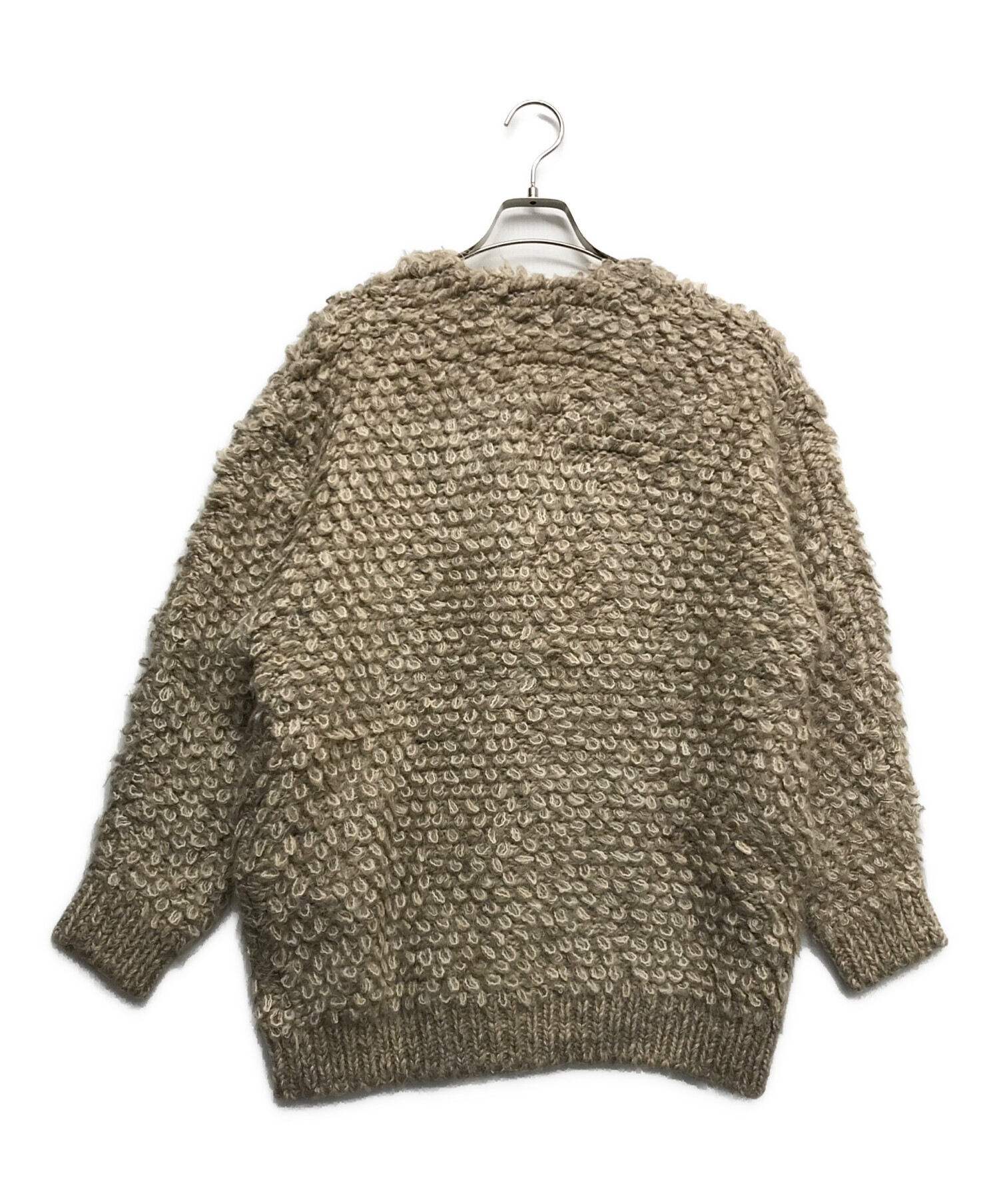 中古・古着通販】CLANE (クラネ) MIX LOOP MOHAIR KNIT CARDIGAN