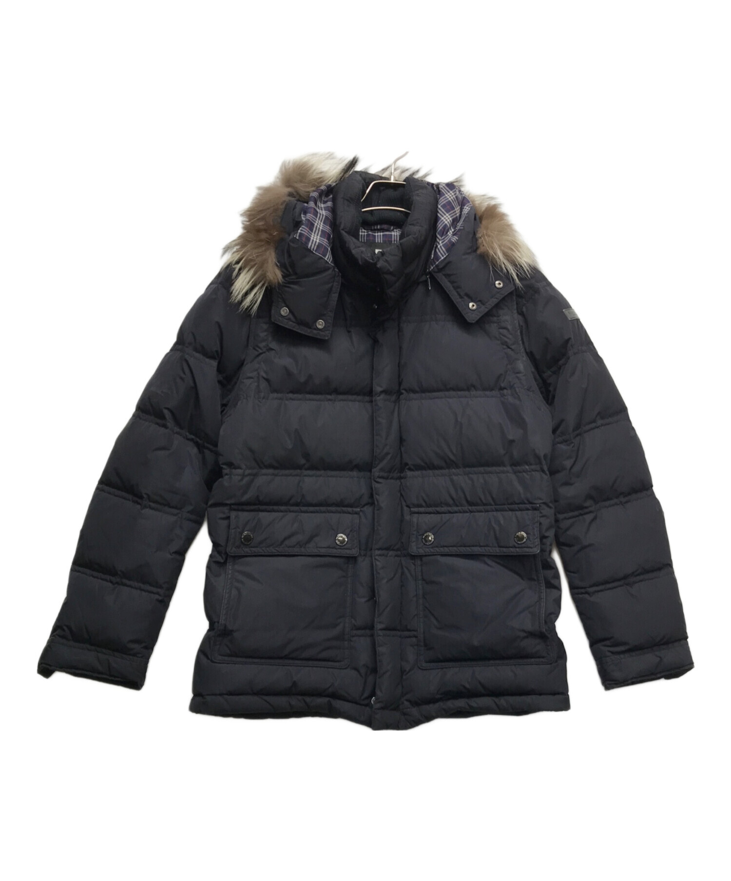 CRESTBRIDGE BLACK LABEL ダウンジャケット 中古・古着通販】BLACK LABEL CRESTBRIDGE (ブラックレーベル クレスト