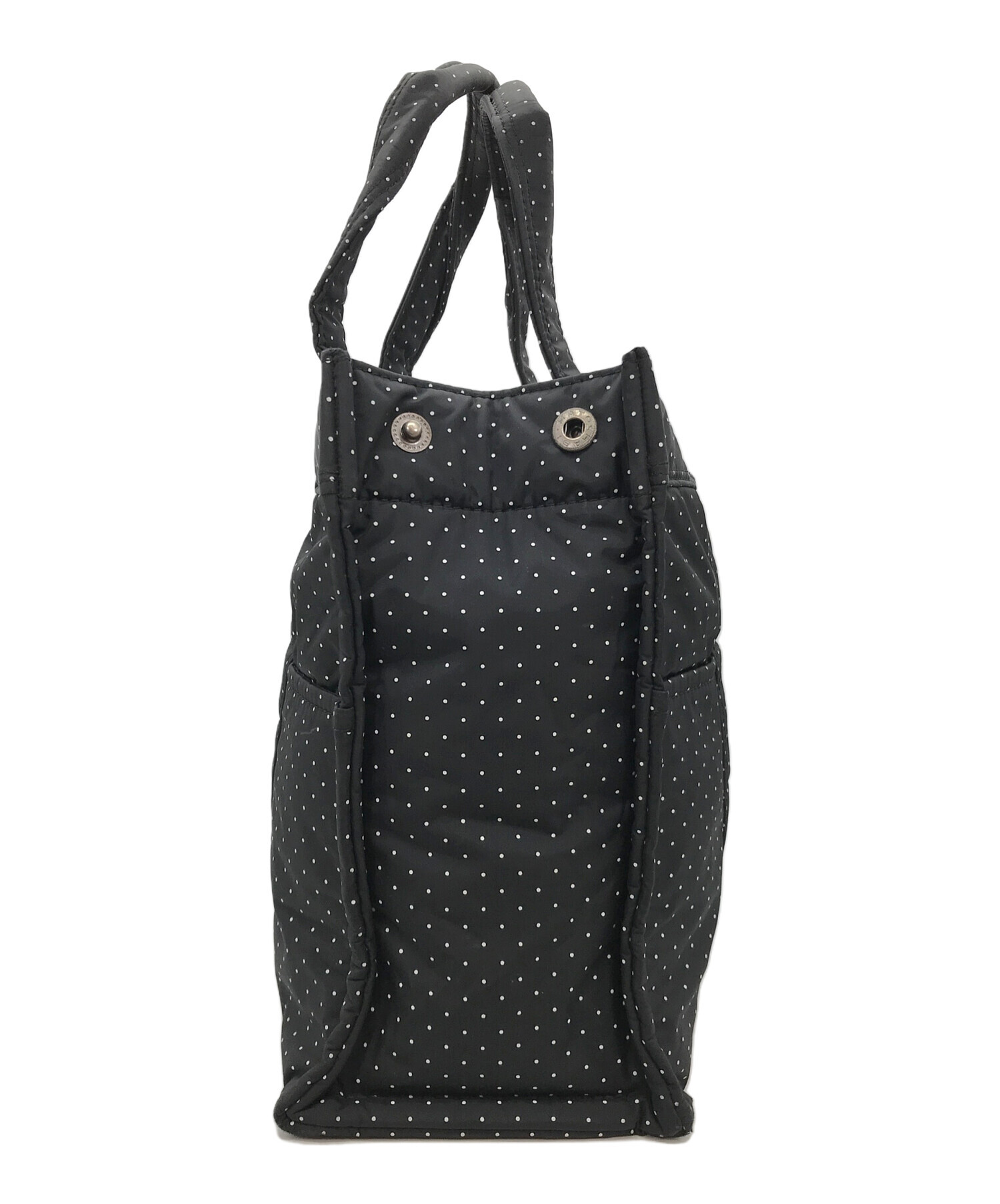 ヘッドポーター　ドット ヘッドポーター ドット 廃盤 美品 HEAD PORTERドット柄 ブラックポーチ