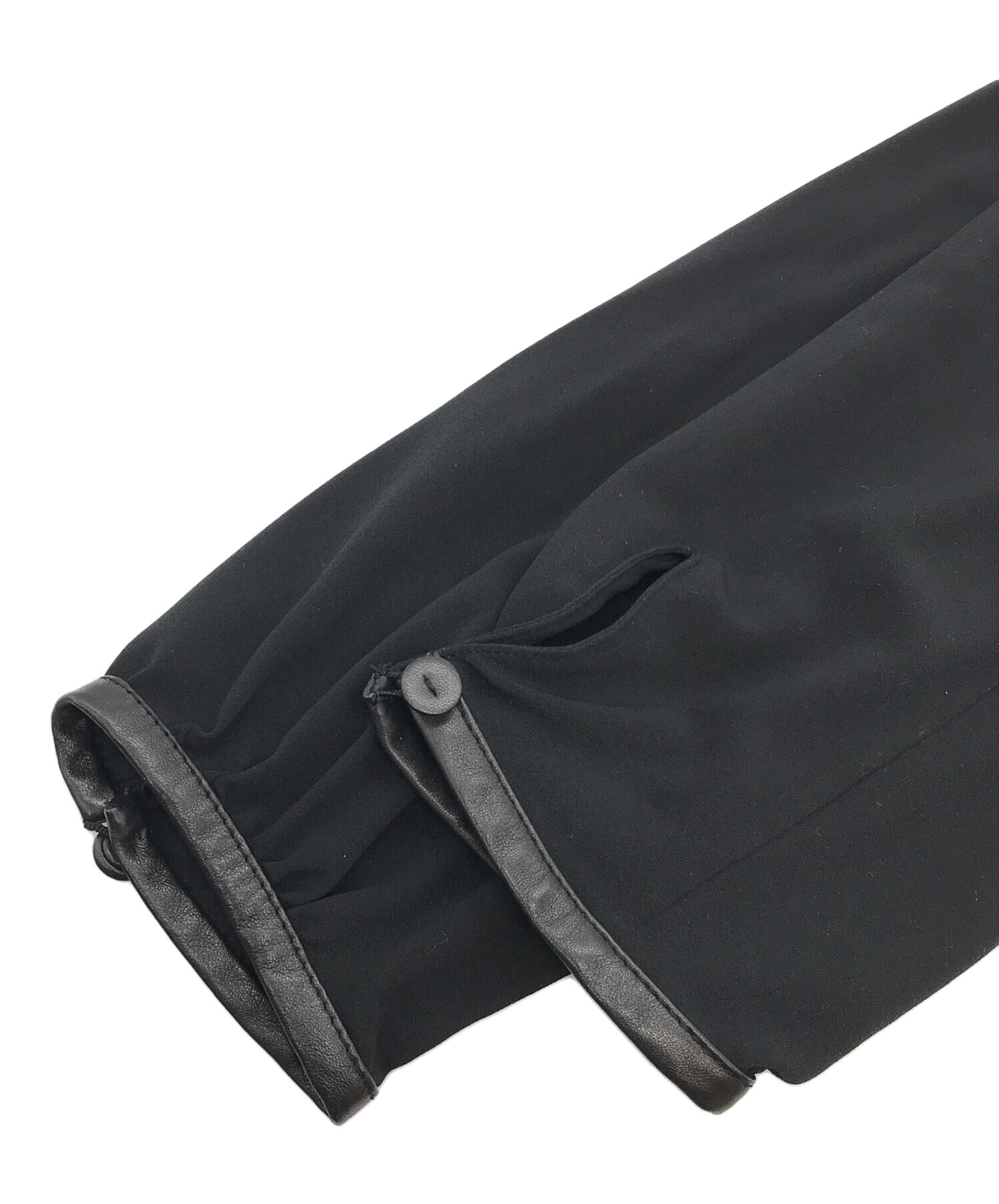 中古・古着通販】PRADA (プラダ) ブラウスワンピース ブラック サイズ