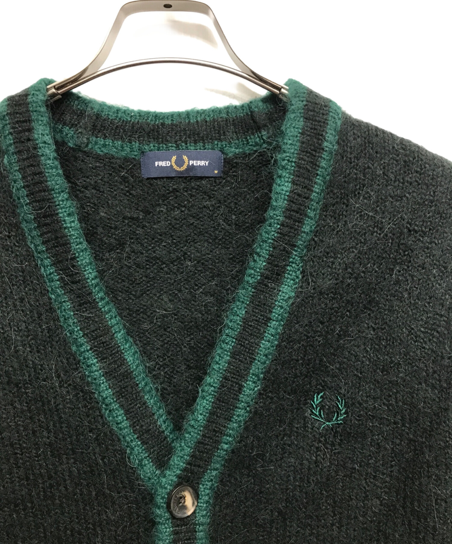 中古・古着通販】FRED PERRY (フレッドペリー) Alpaca Blend Cardigan