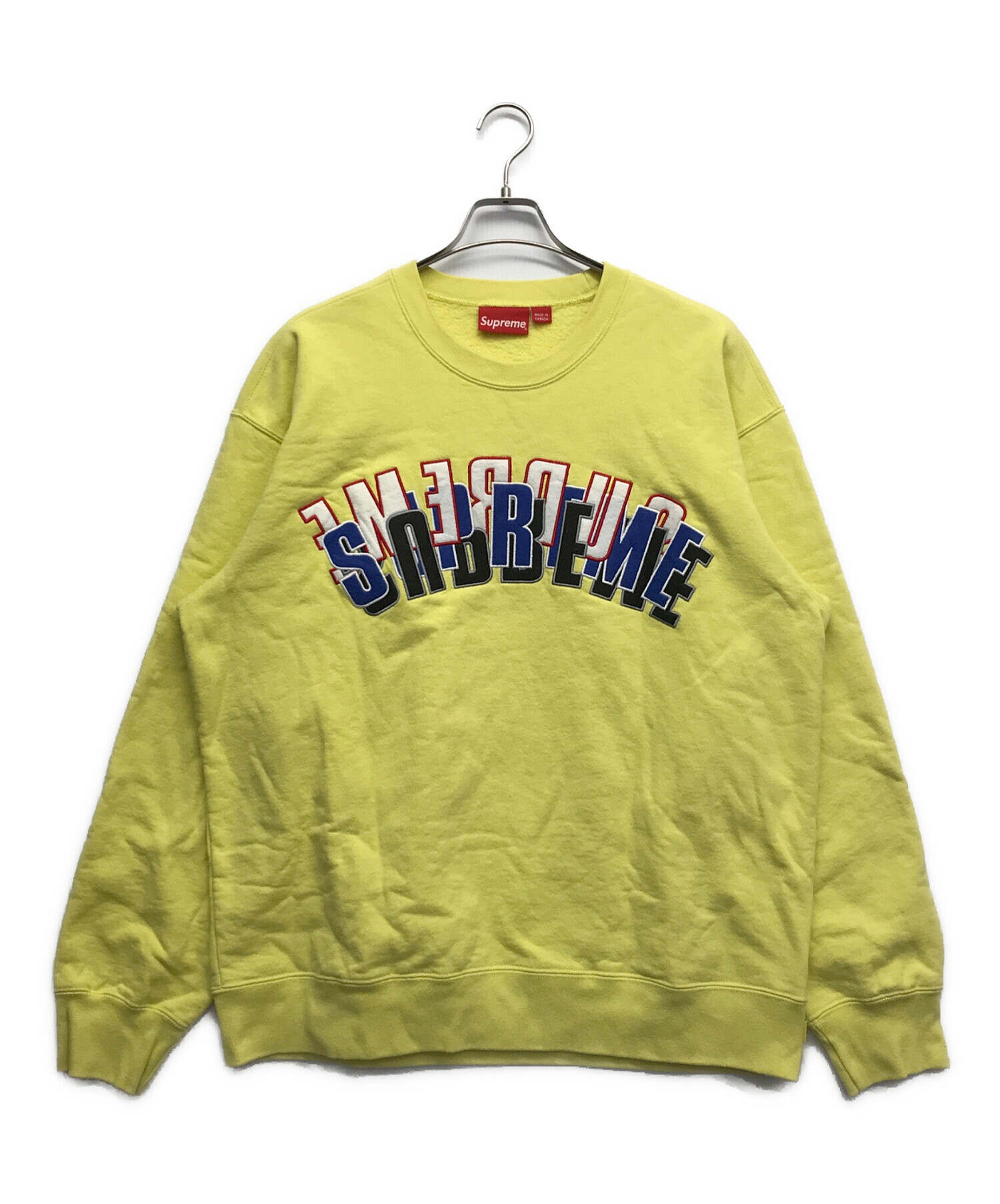 ✨️美品✨️シュプリーム　Supreme Stacked Crewneckスウェット supreme Stacked Crewneck シュプリームトレーナー
