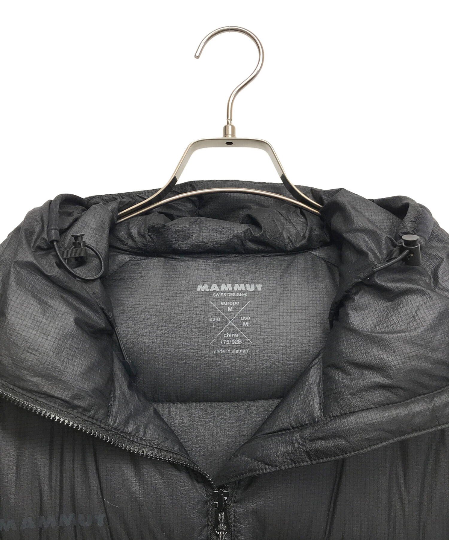 ☆マムート メロンインフーデッドジャケット サイズM ブラック Mammut