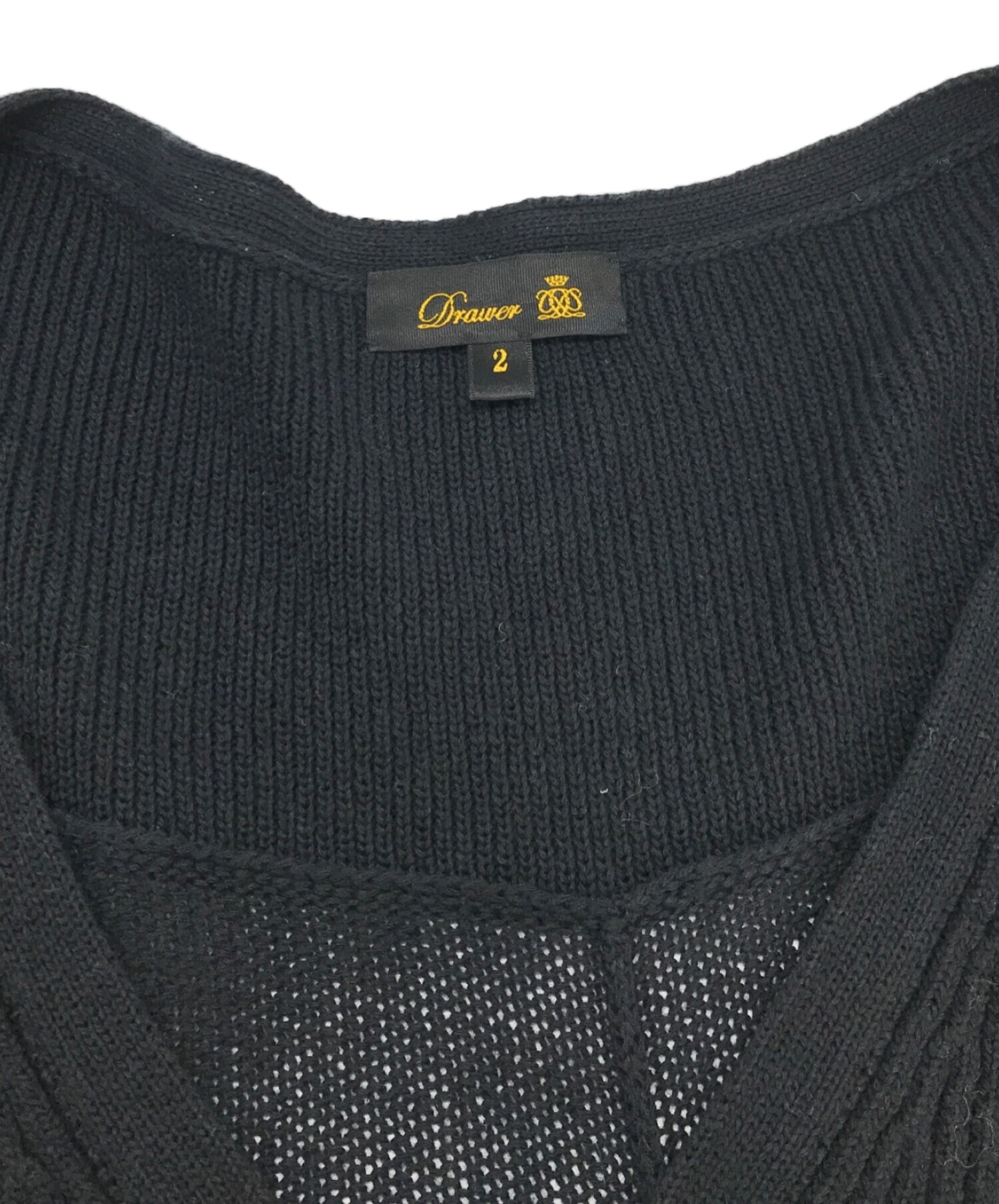 中古・古着通販】Drawer (ドゥロワー) カシミヤブレンドニット