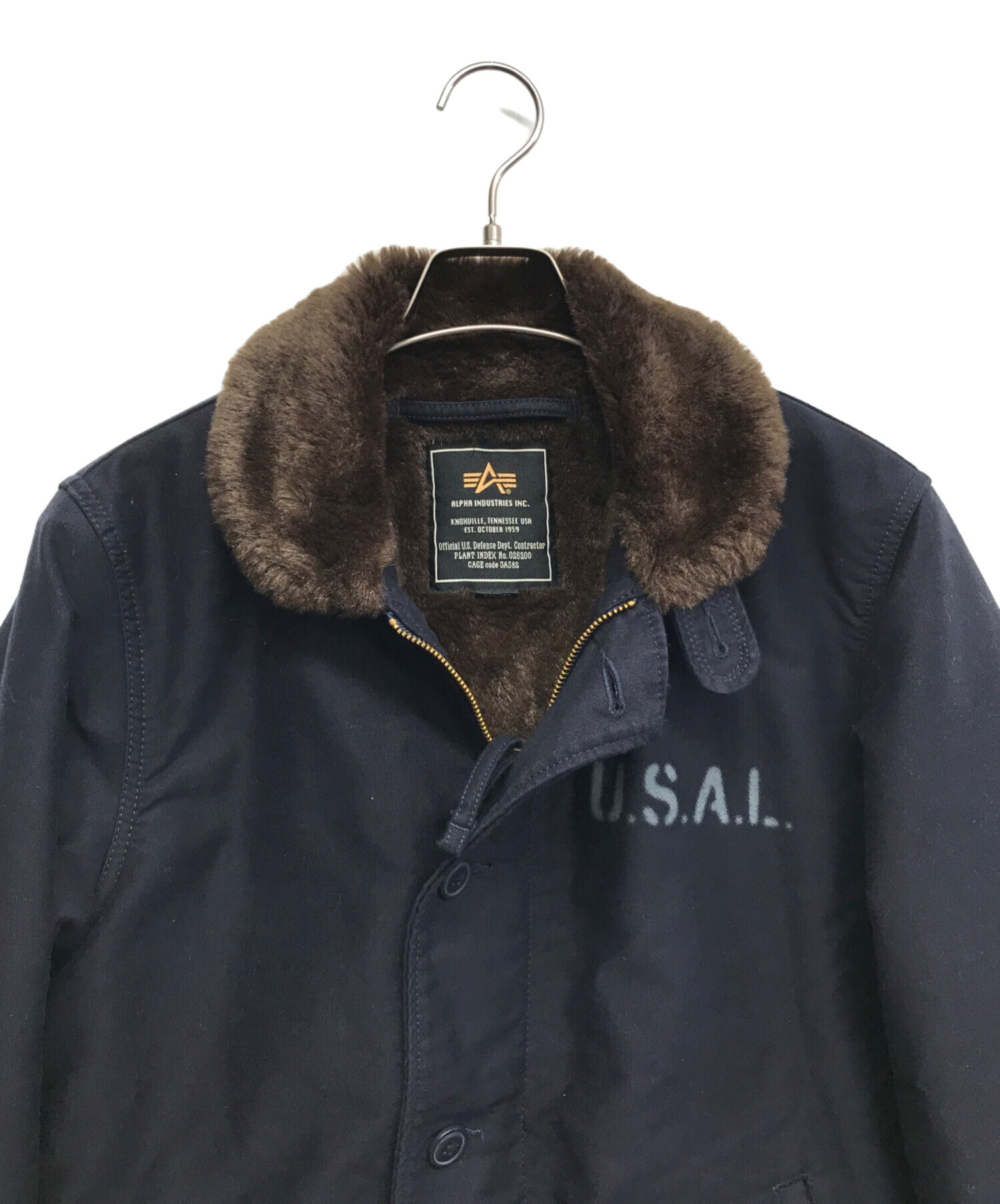 ALPHA industries n-1 デッキジャケット Sサイズ ネイビー 【公式通販】