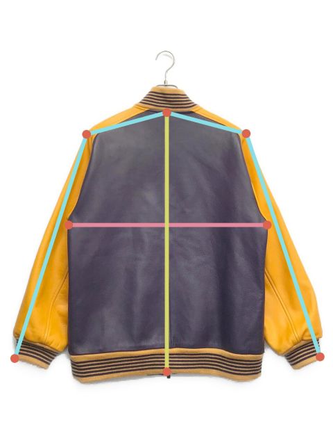 中古・古着通販】Needles (ニードルズ) レザー アワードジャケット