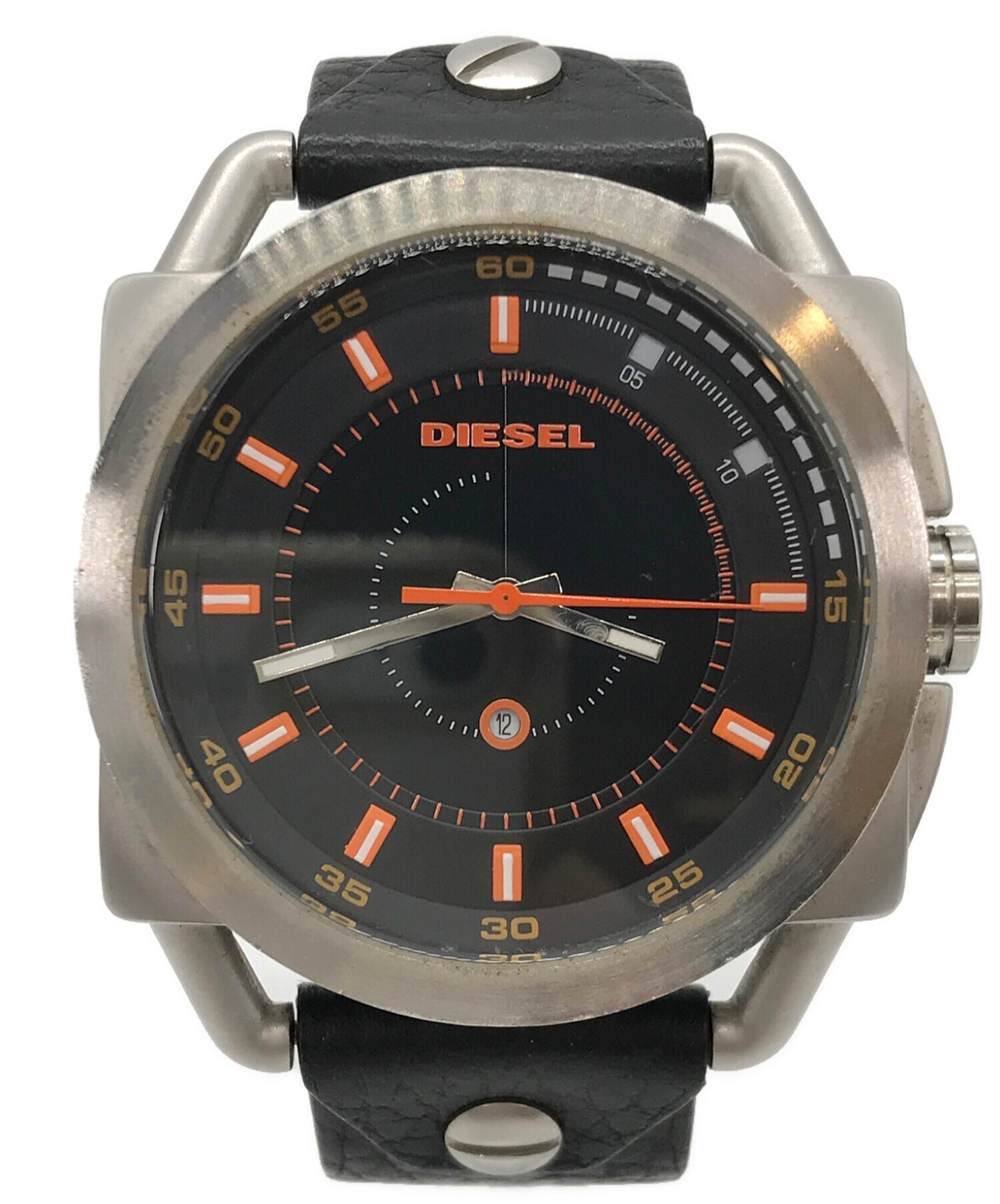 中古・古着通販】DIESEL (ディーゼル) 腕時計 ブラック｜ブランド 