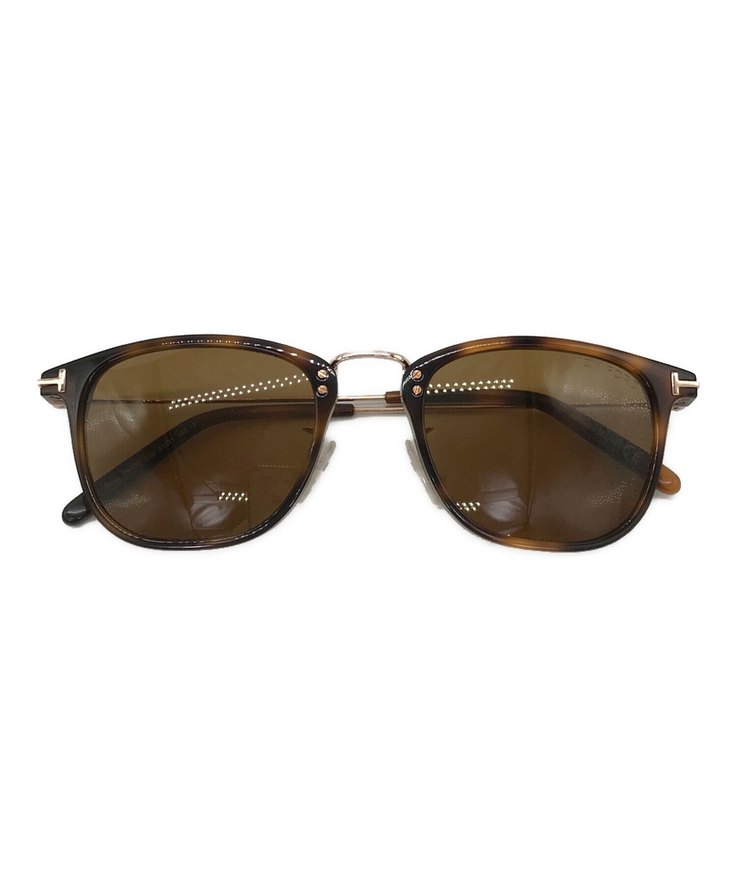 TOM FORD サングラス ブラウンフレーム 中古・古着通販】TOM FORD (トムフォード) サングラス ブラウン サイズ