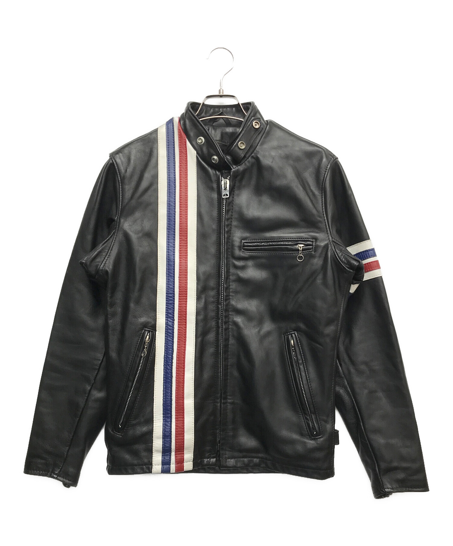 中古・古着通販】Schott (ショット) ラインシングルライダース 
