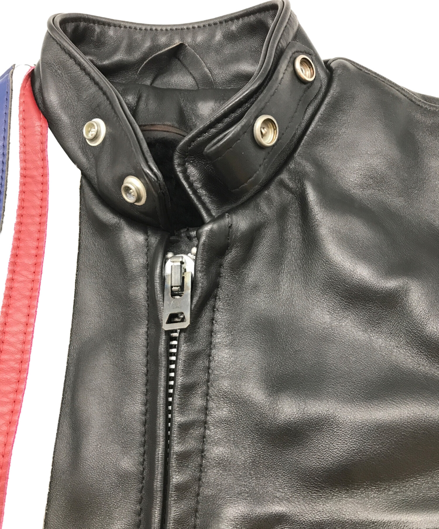 中古・古着通販】Schott (ショット) ラインシングルライダース 