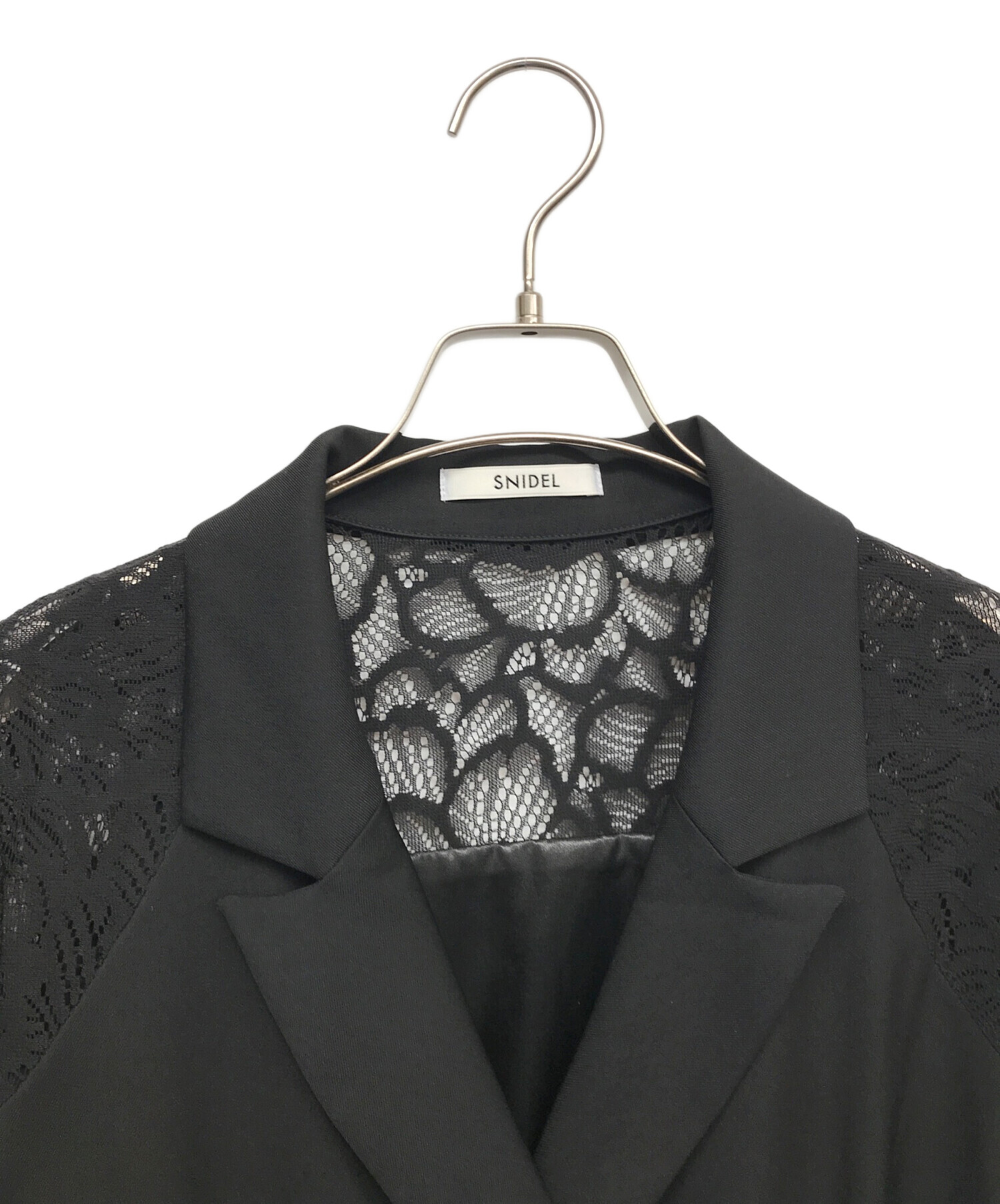 SNIDEL スイッチング レースドレス ワンピース 黒  SWFO235042 Amazon.co.jp: [スナイデル] スイッチングレースドレス : ファッション