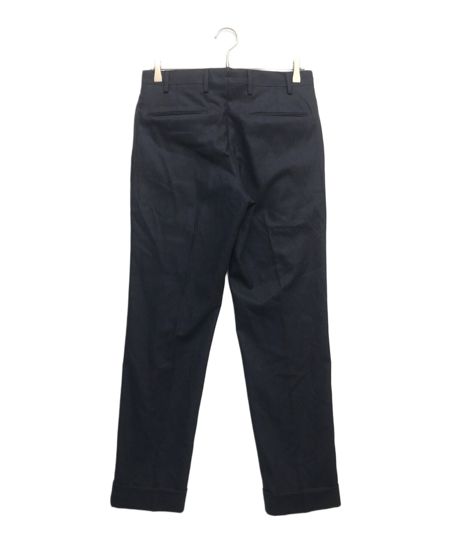 中古・古着通販】GERMANO (ジェルマーノ) ウールスラックス ネイビー 