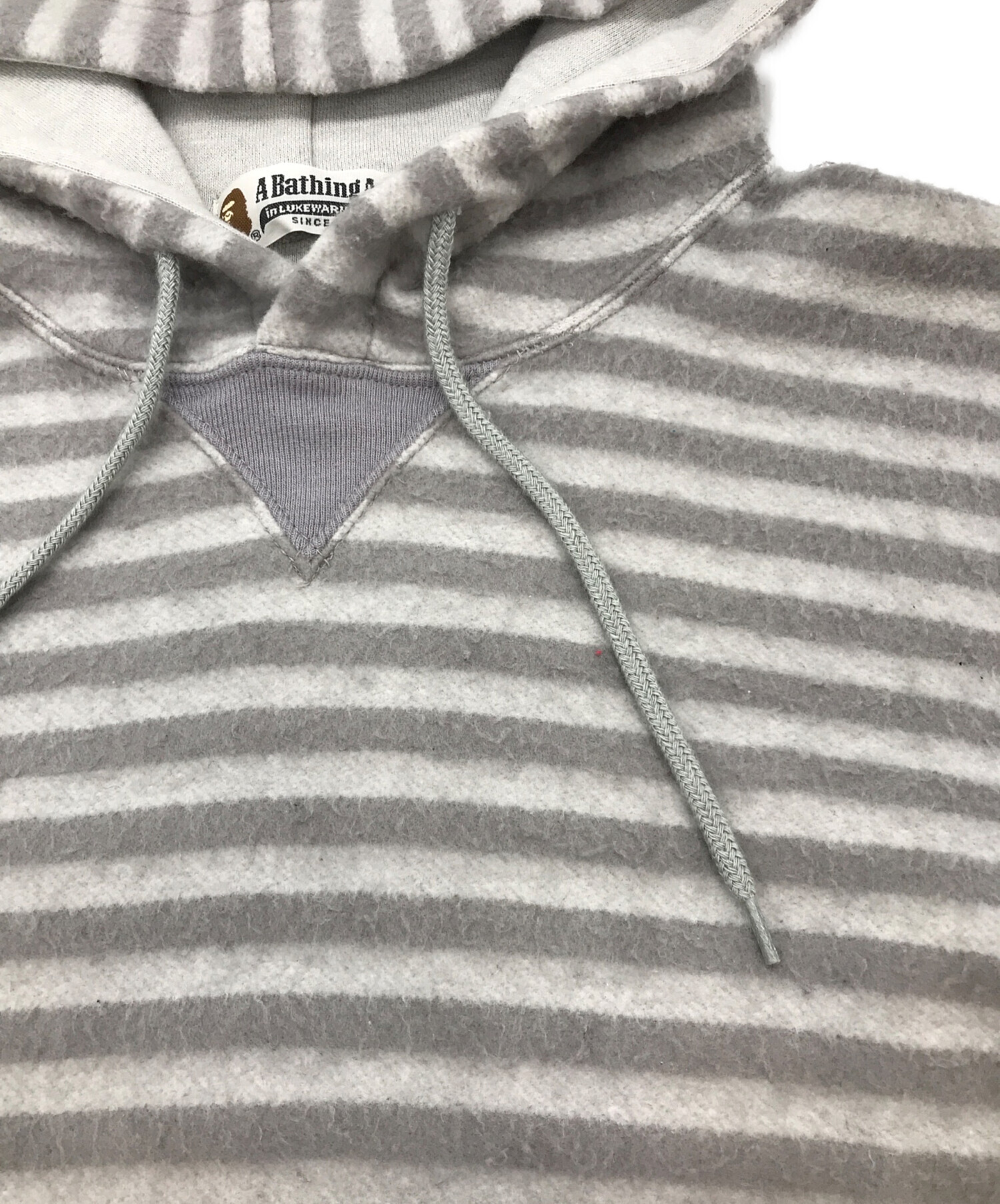 赤西仁 アベイシング エイプ ボーダー パーカー A BATHING APE - 赤西仁 アベイシング エイプ ボーダー パーカーの通販