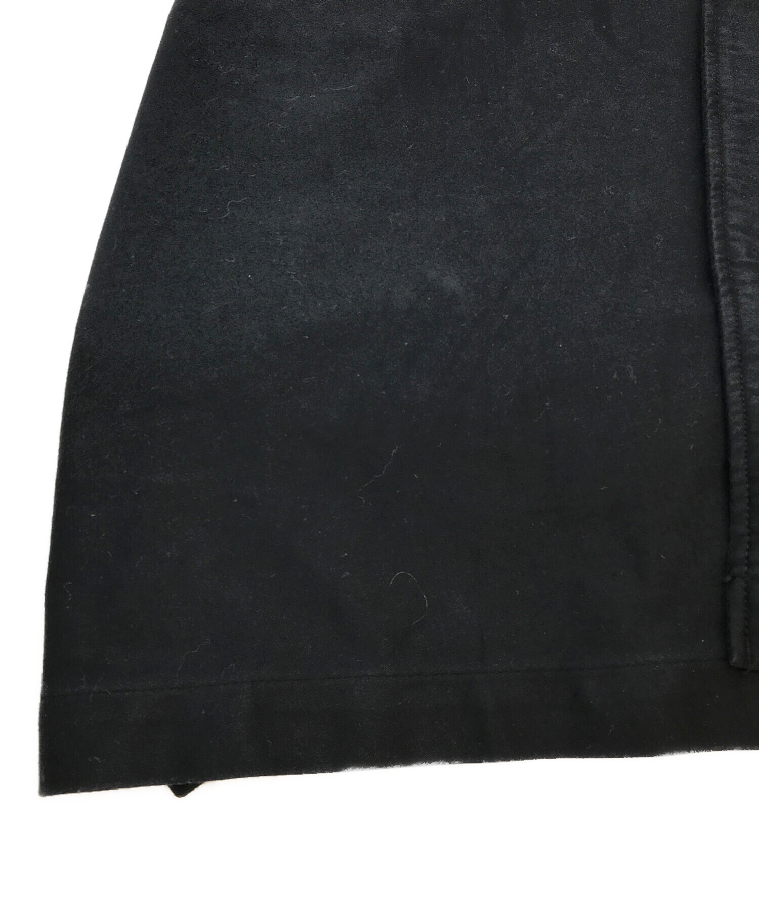 中古・古着通販】OUTIL (ウティ) ステンカラーコート ブラック サイズ