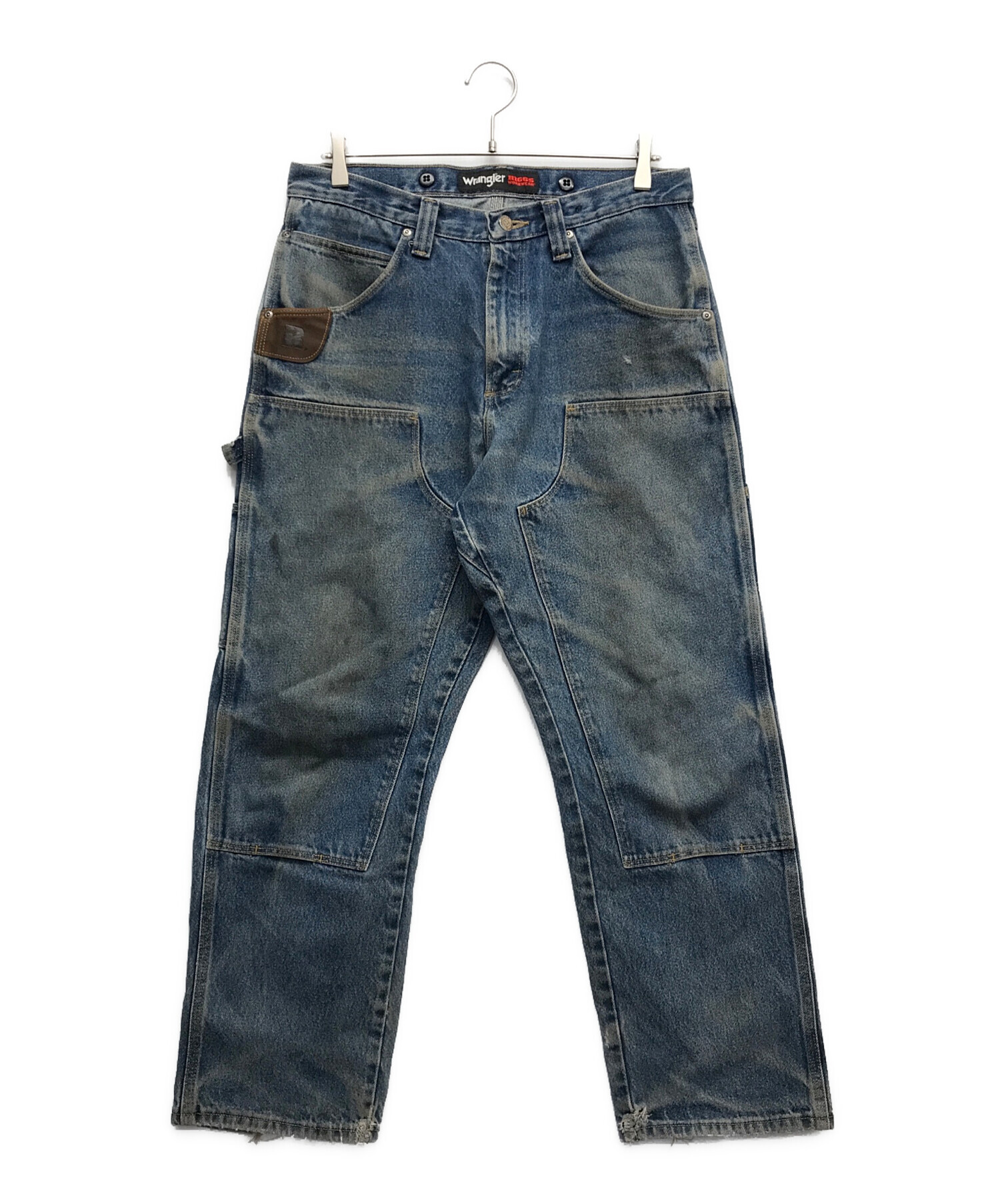中古・古着通販】Wrangler (ラングラー) ダブルニーペインターパンツ