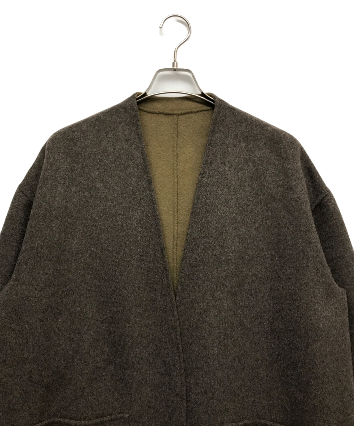 plage ハミルトンリバーシブルコート　ドゥーズィエムクラス　38 中古・古着通販】Plage (プラージュ) ハミルトンリバーシブルコート