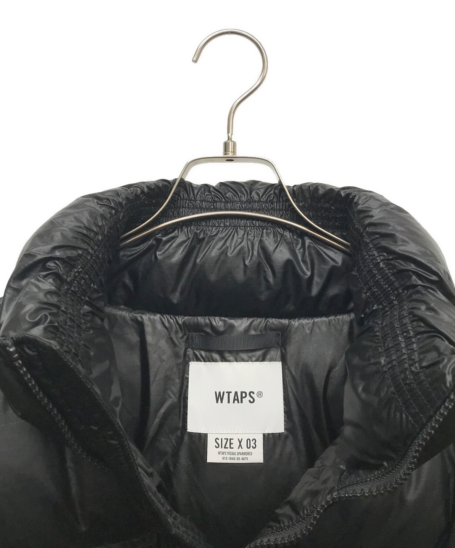 希少品！ WTAPS ダブルタップス ジャケット ブラック 黒 X03 中古・古着通販】WTAPS (ダブルタップス) トラックジャケット ブラック