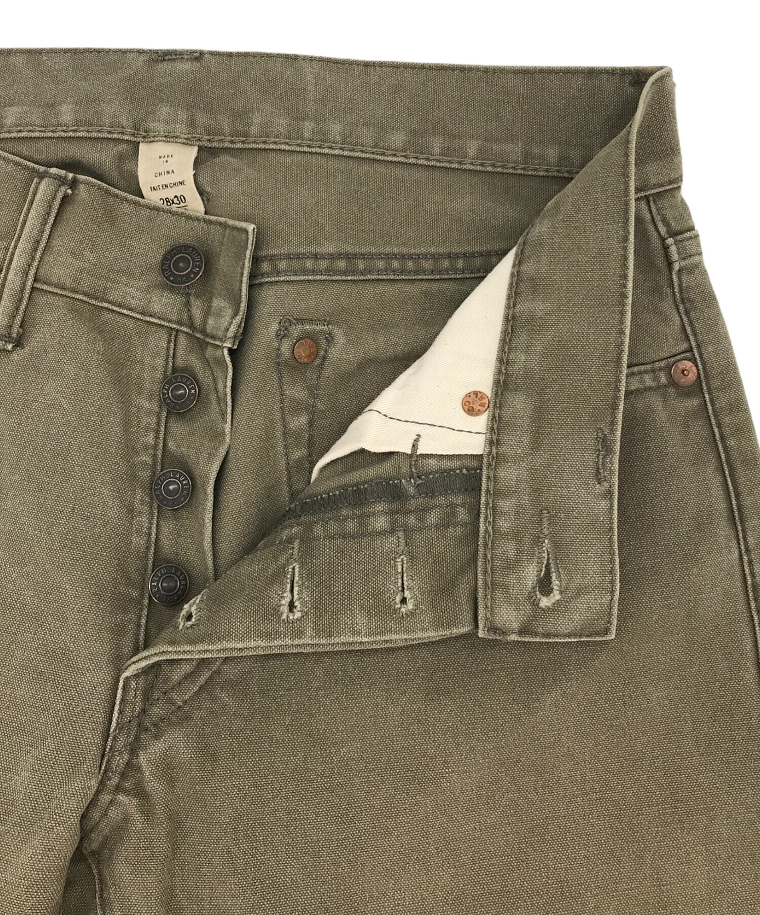 中古・古着通販】RRL (ダブルアールエル) HEAVY WEIGHT CANVAS DENIM 
